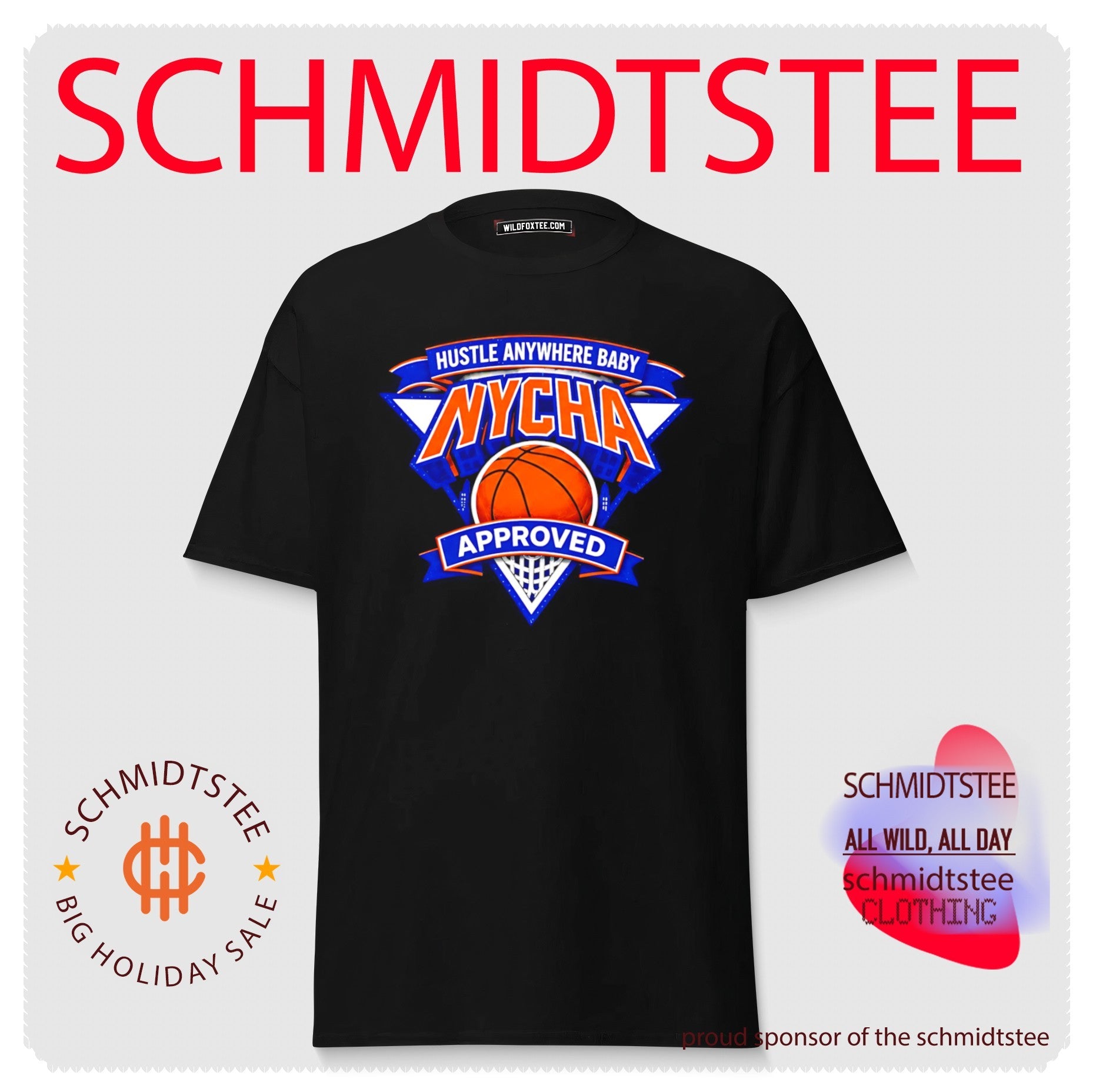 New York Knicks Hustle anywhere baby NYCha Approved shirt