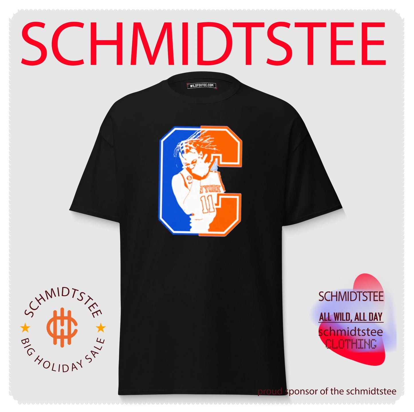 New York Knicks Jalen Brunson C graphic shirt