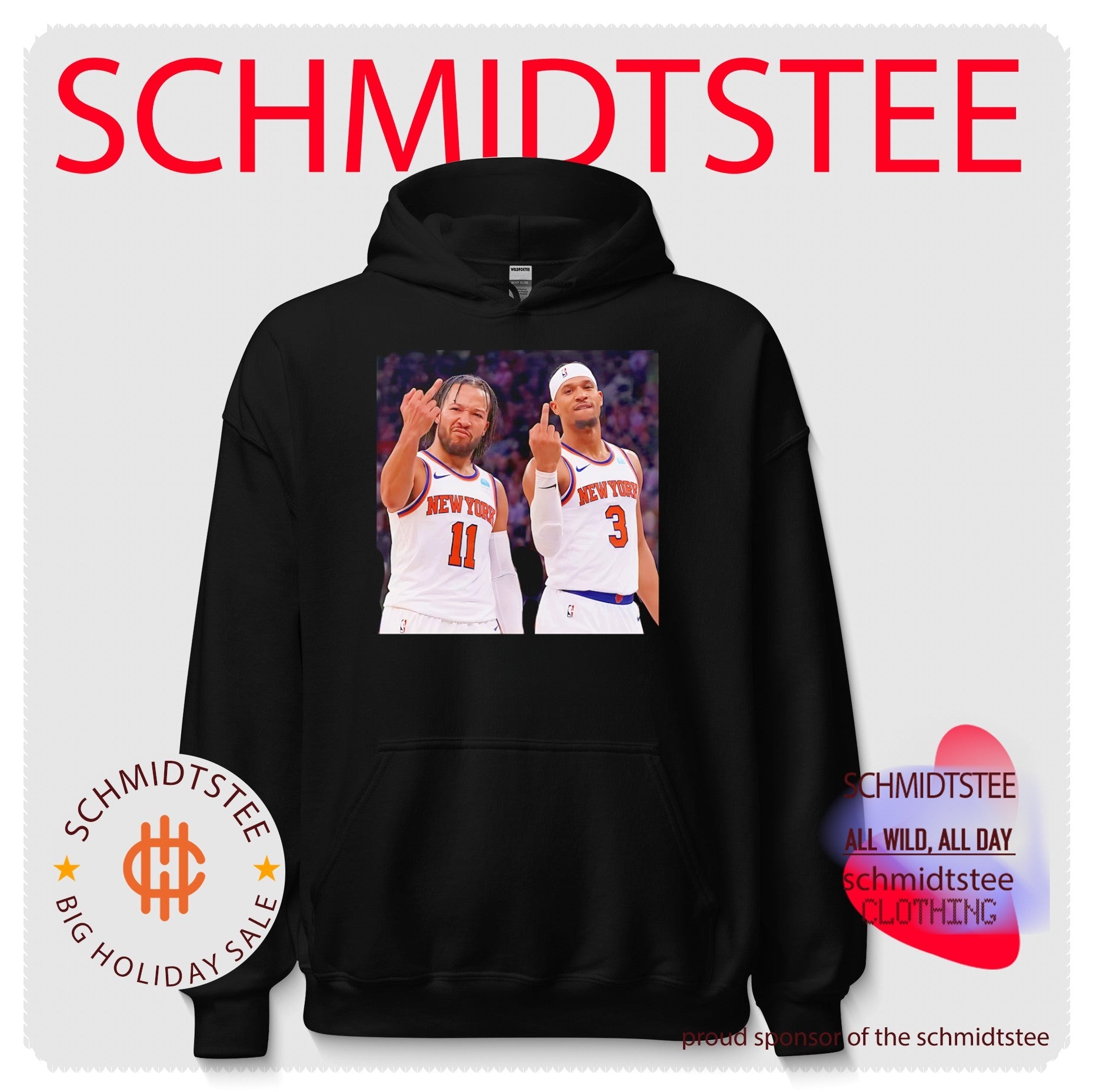 New York Knicks Jalen Brunson and Joshua Aaron Hart shirt