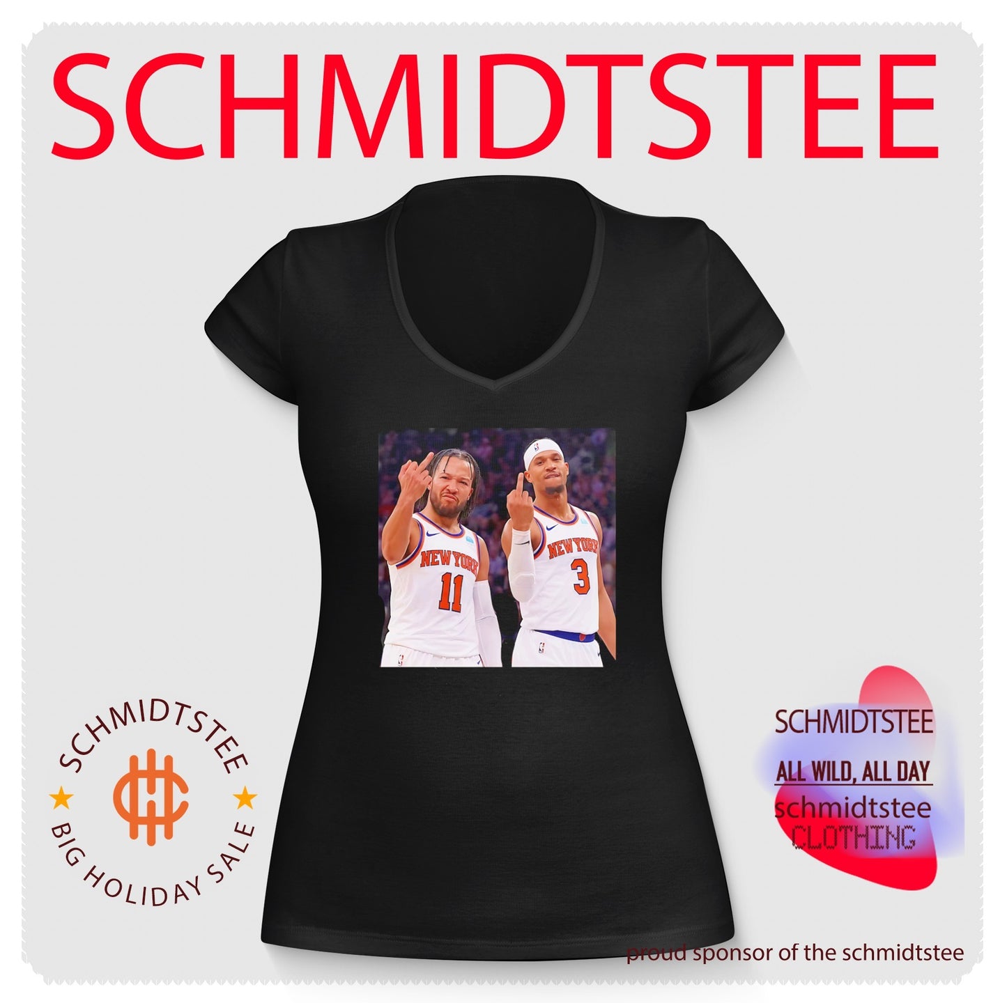 New York Knicks Jalen Brunson and Joshua Aaron Hart shirt