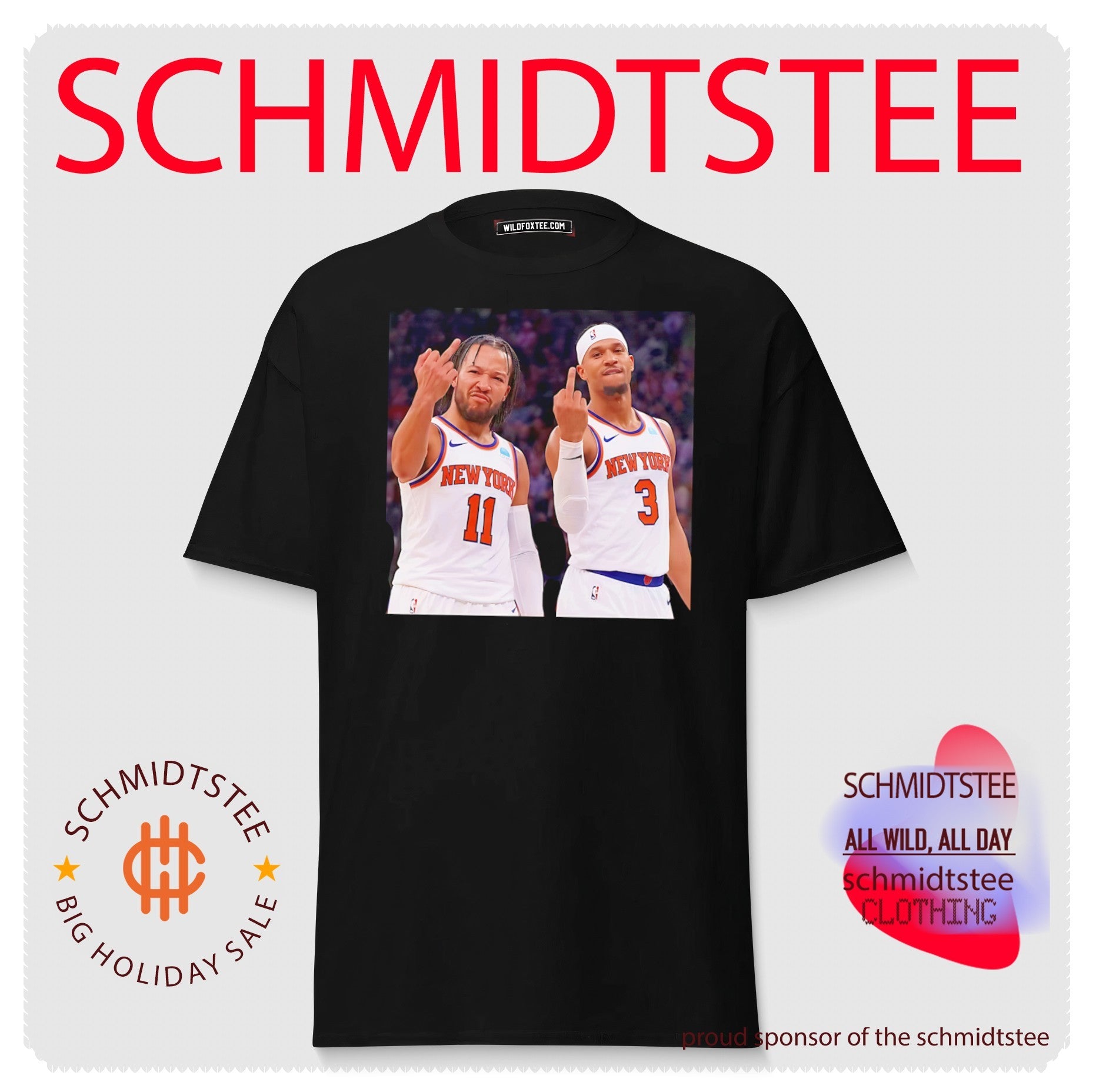 New York Knicks Jalen Brunson and Joshua Aaron Hart shirt