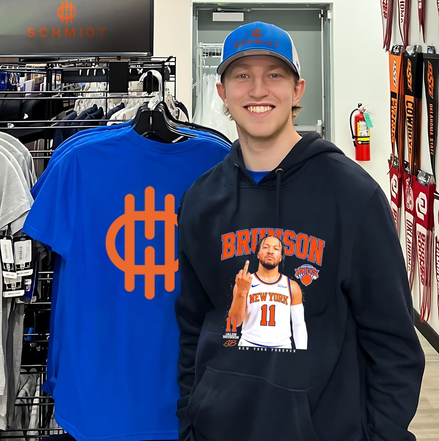 New York Knicks Jalen Brunson basketball player shirt