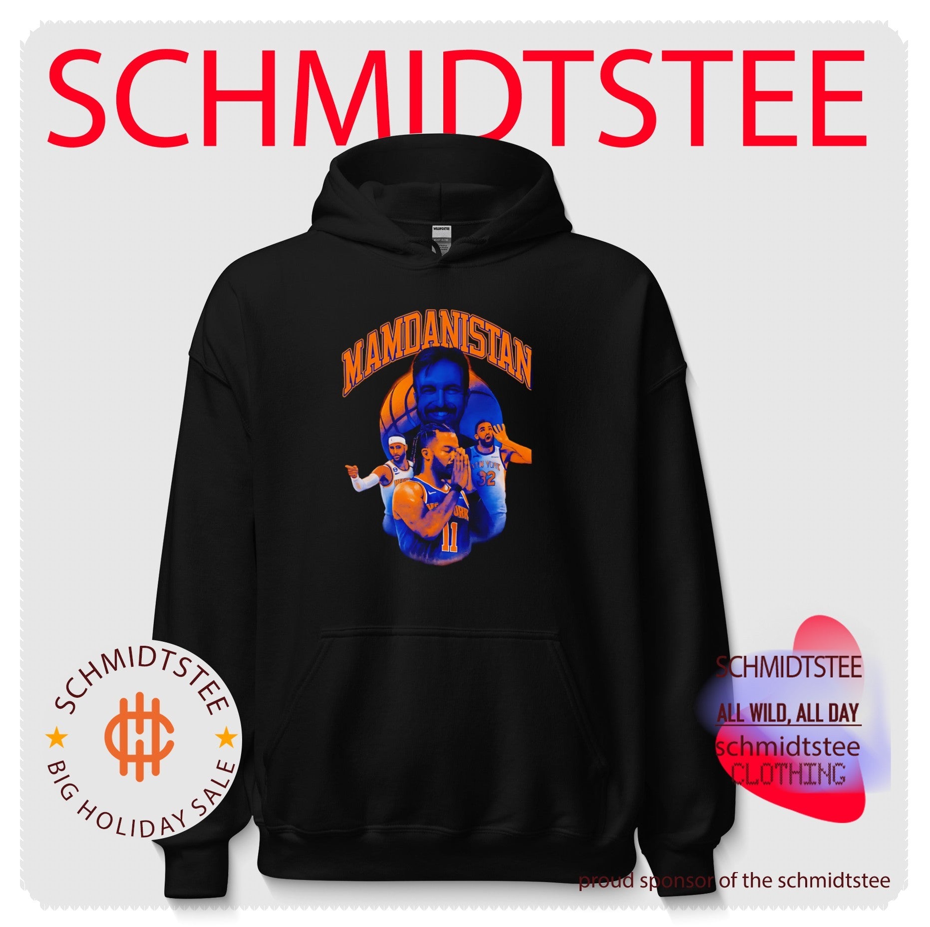 New York Knicks Mamdanistan graphic shirt