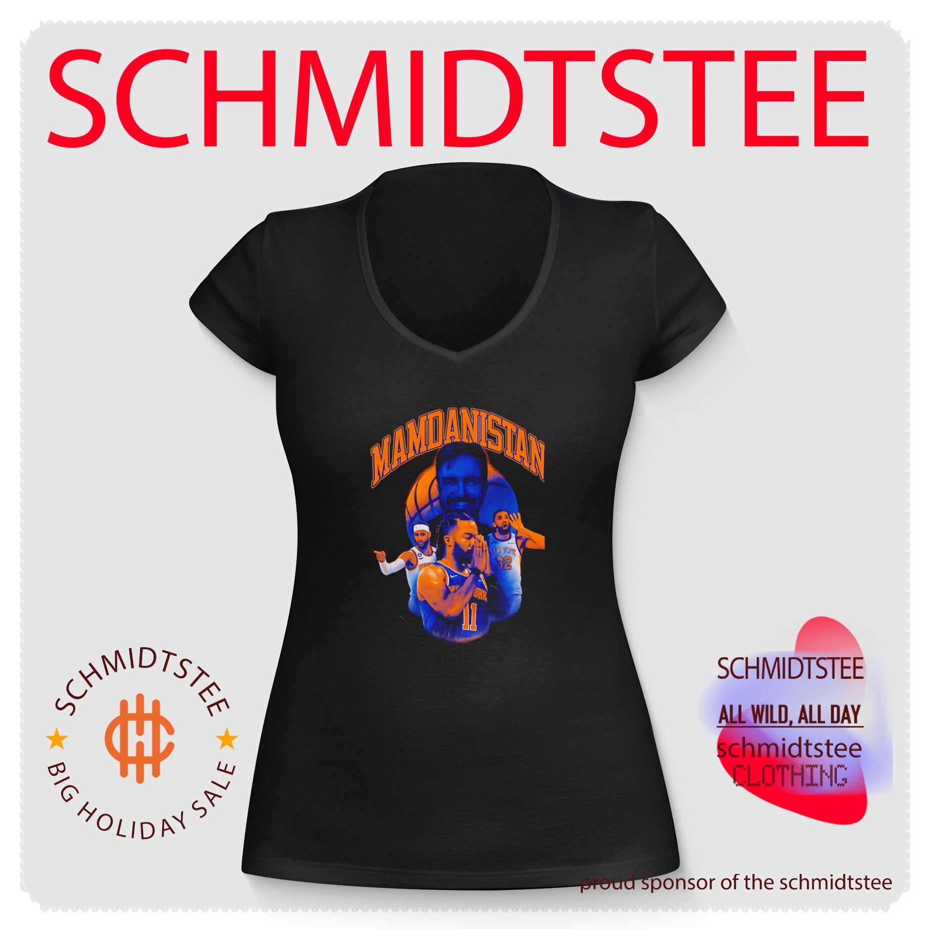 New York Knicks Mamdanistan graphic shirt