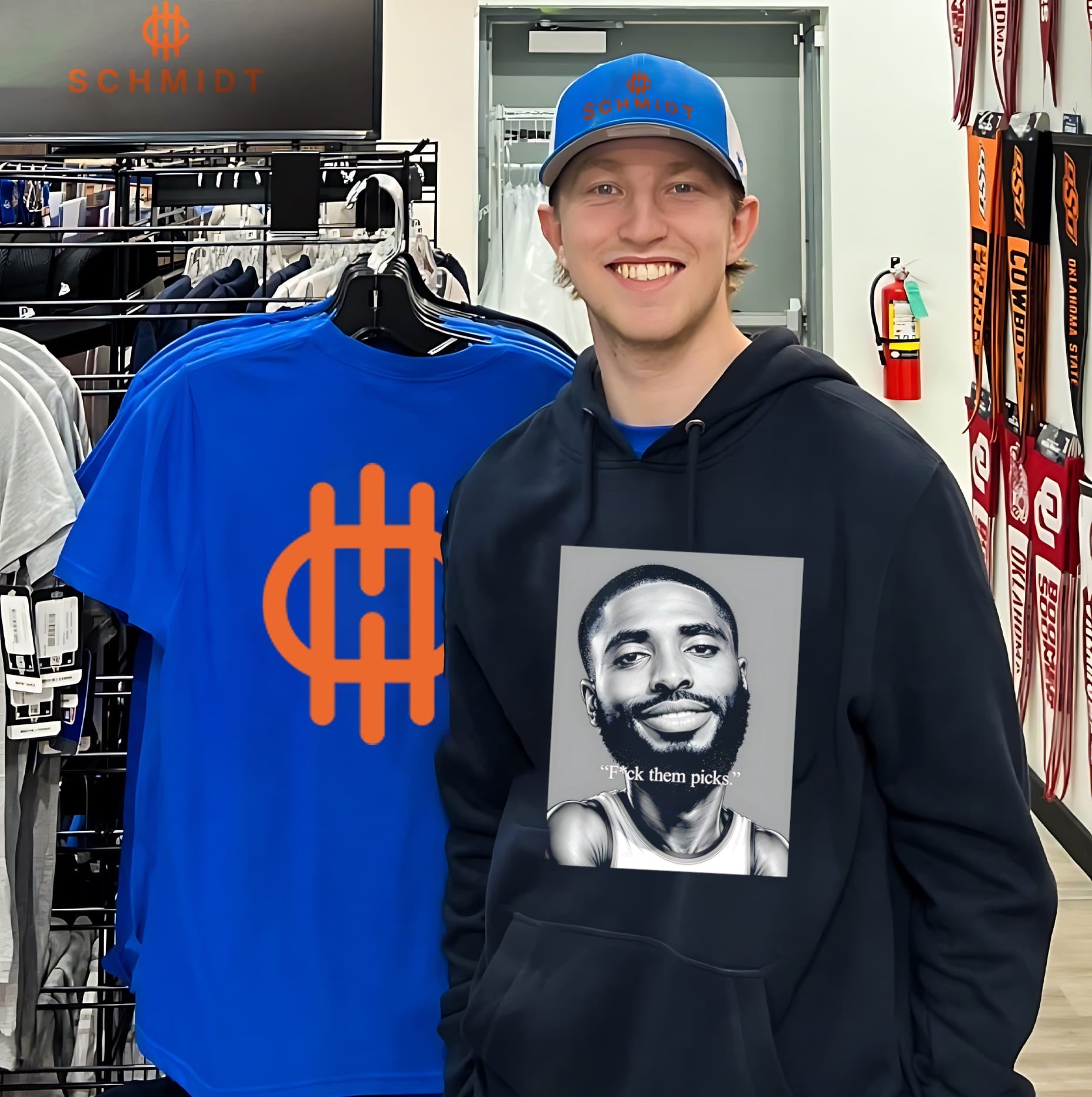 New York Knicks Mikal Bridges fuck them pick shirt