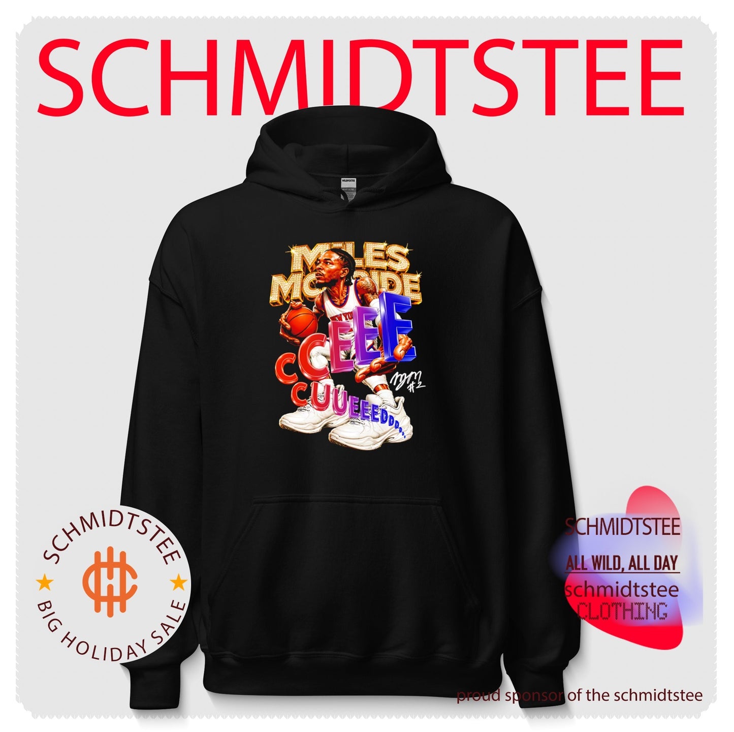 New York Knicks Miles McBrides signature illustration shirt