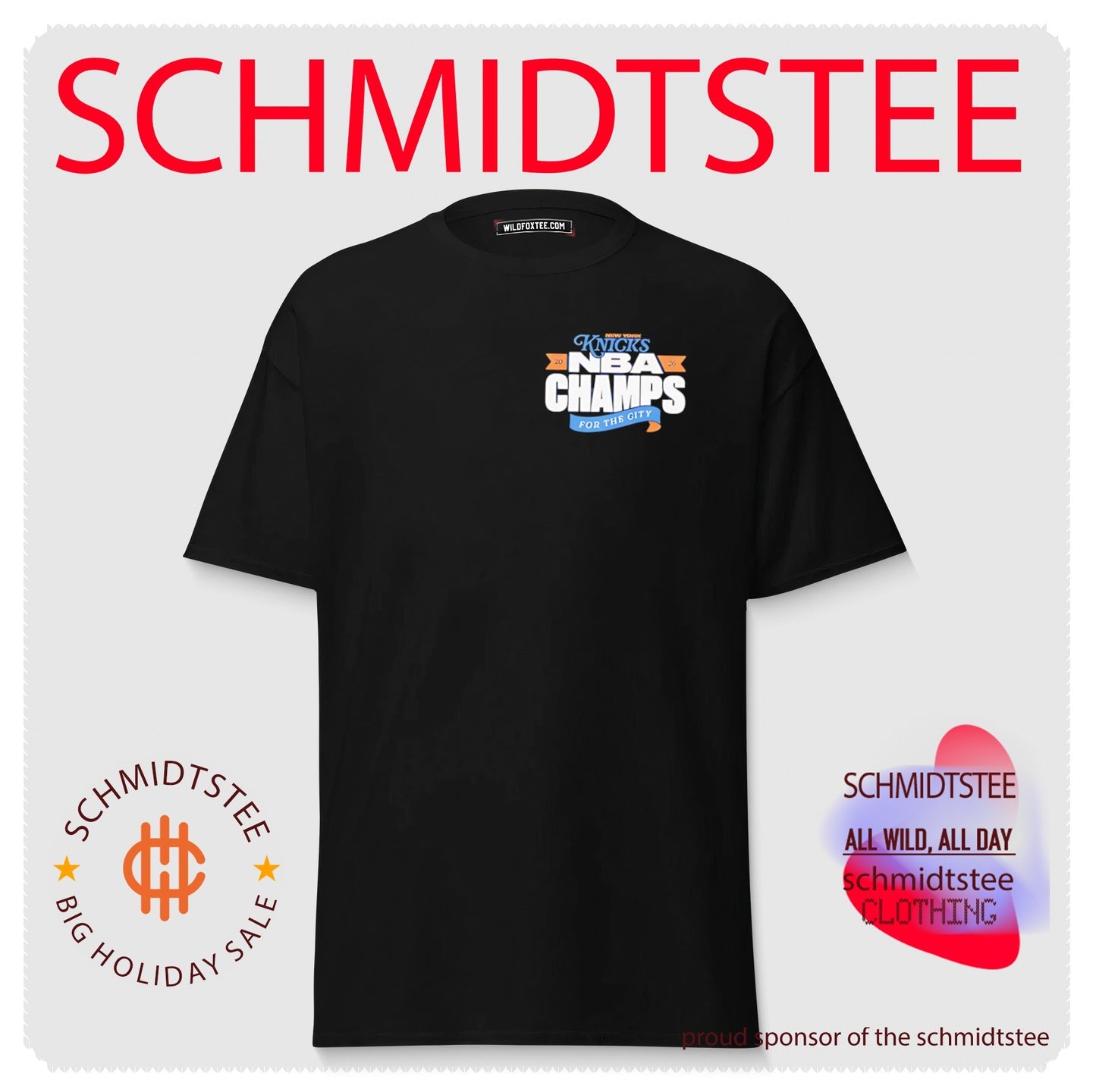 New York Knicks NBA Champs for the city shirt