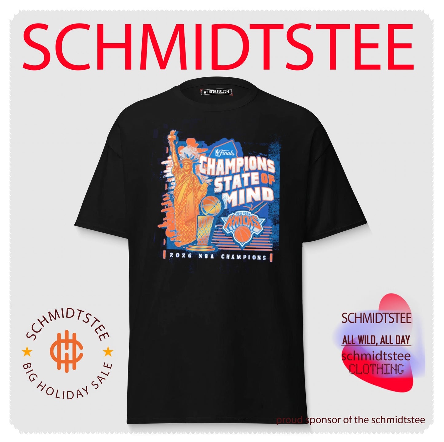 New York Knicks NBA Finals Champions 2026 Statue of Liberty Franklin shirt
