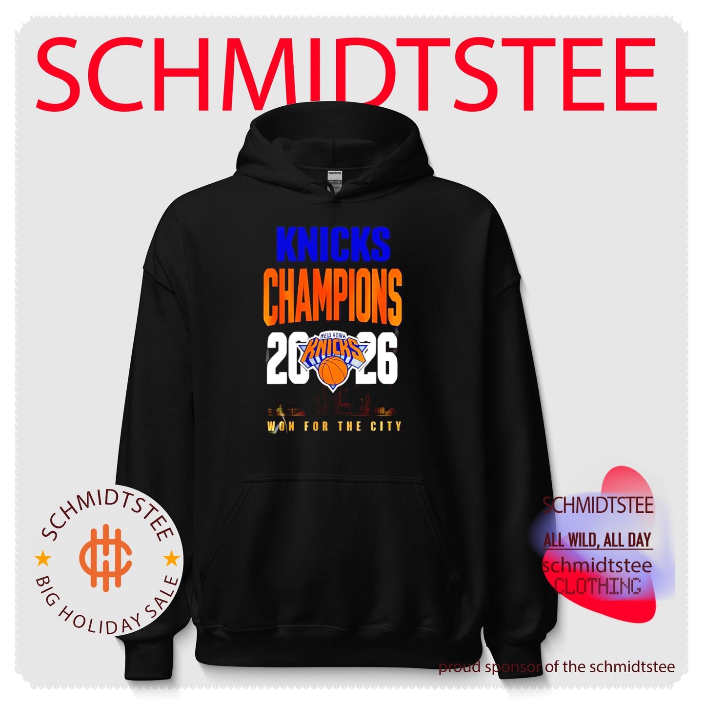 New York Knicks NBA Finals Champions 2026 Won For The City shirt