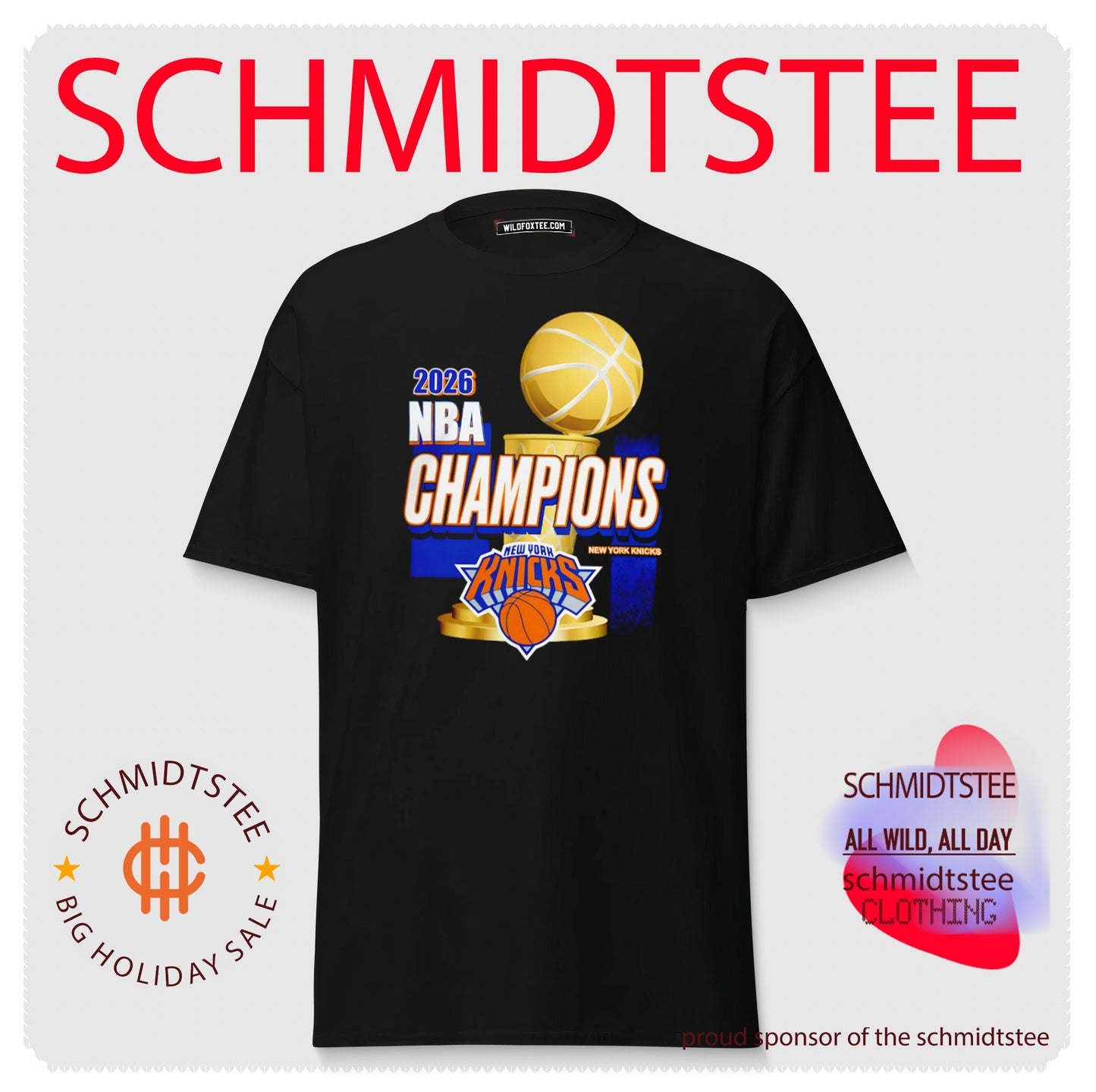 New York Knicks NBA Finals Champions 2026 classic trophy shirt