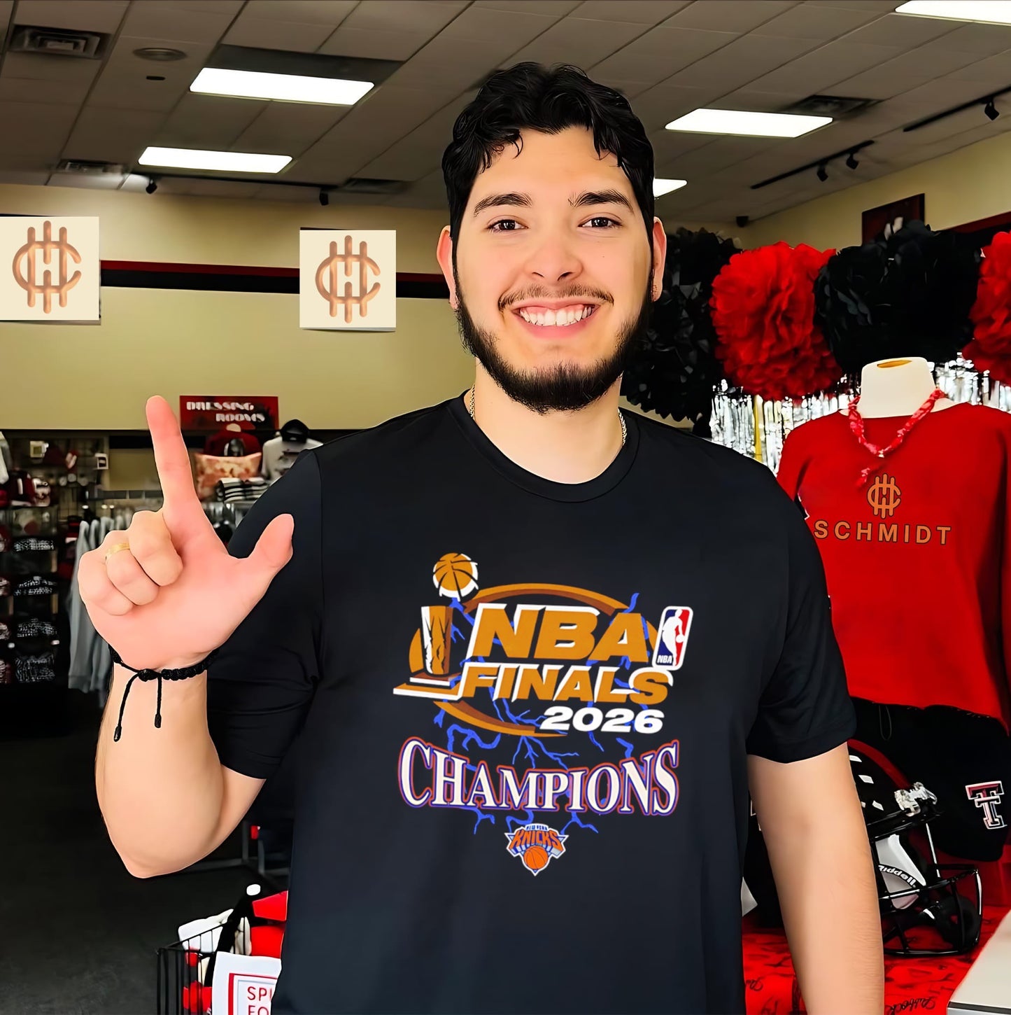 New York Knicks NBA Finals Champions 2026 trophy shirt