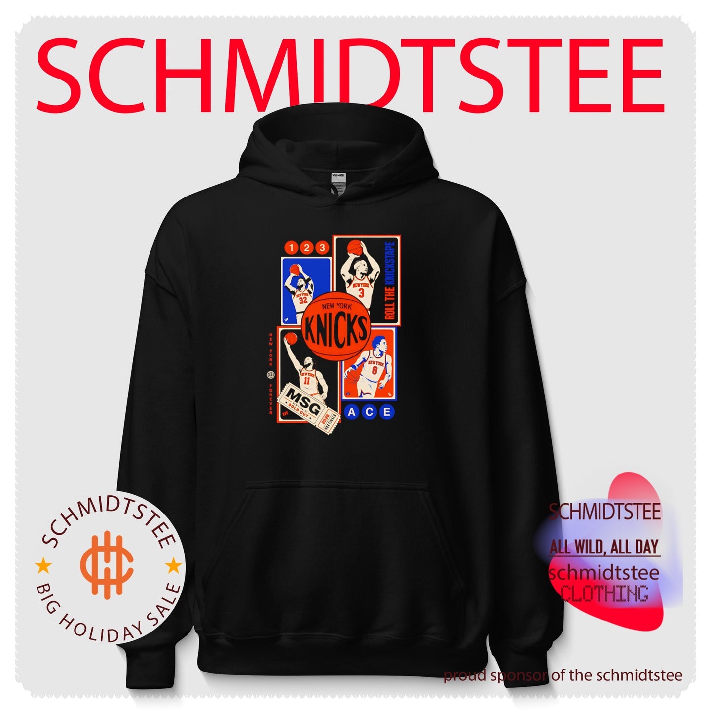 New York Knicks Roll The Knickstape MSG comic shirt