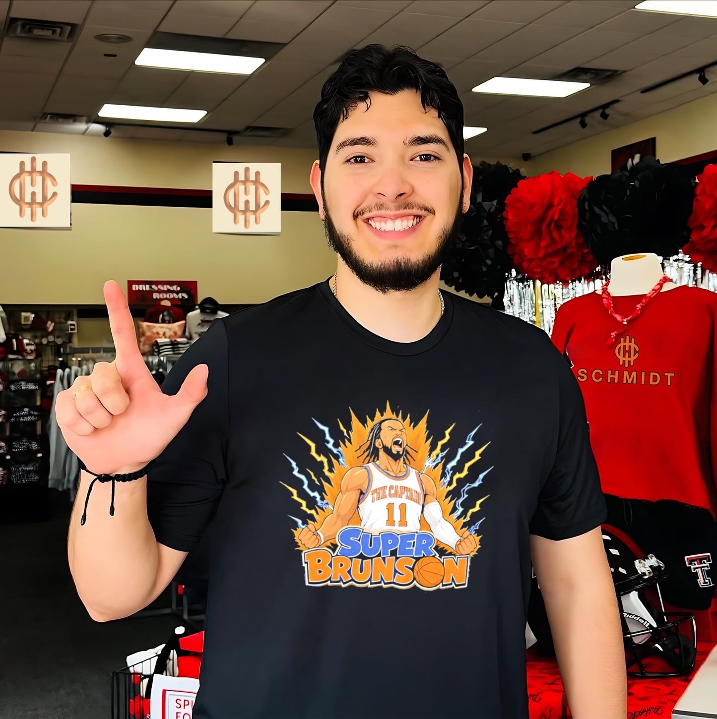 New York Knicks Super Brunson Son Goku anime parody shirt
