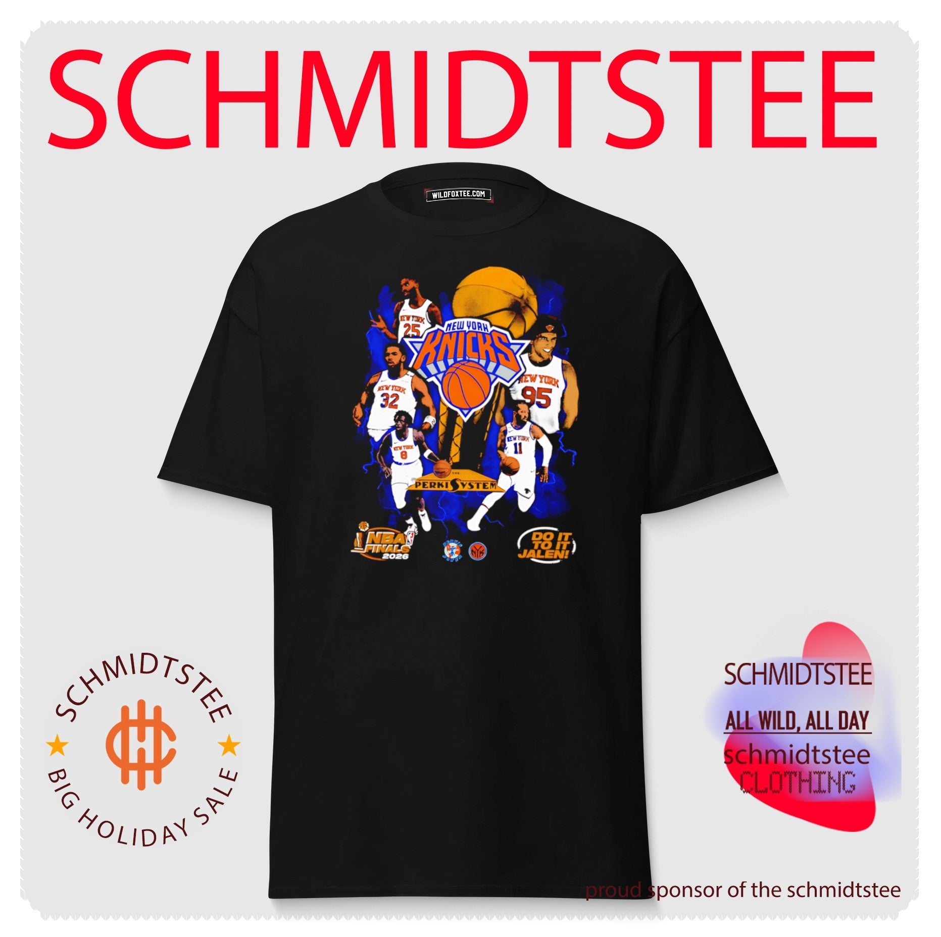 New York Knicks Uncle Tony in the Garden do it to it Jalen shirt
