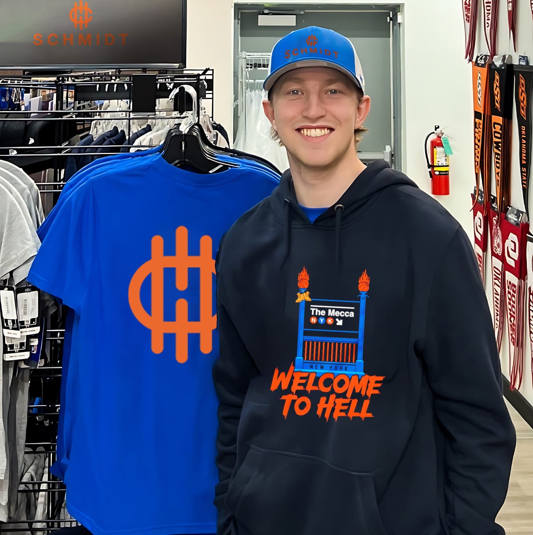 New York Knicks Welcome to hell The Mecca shirt