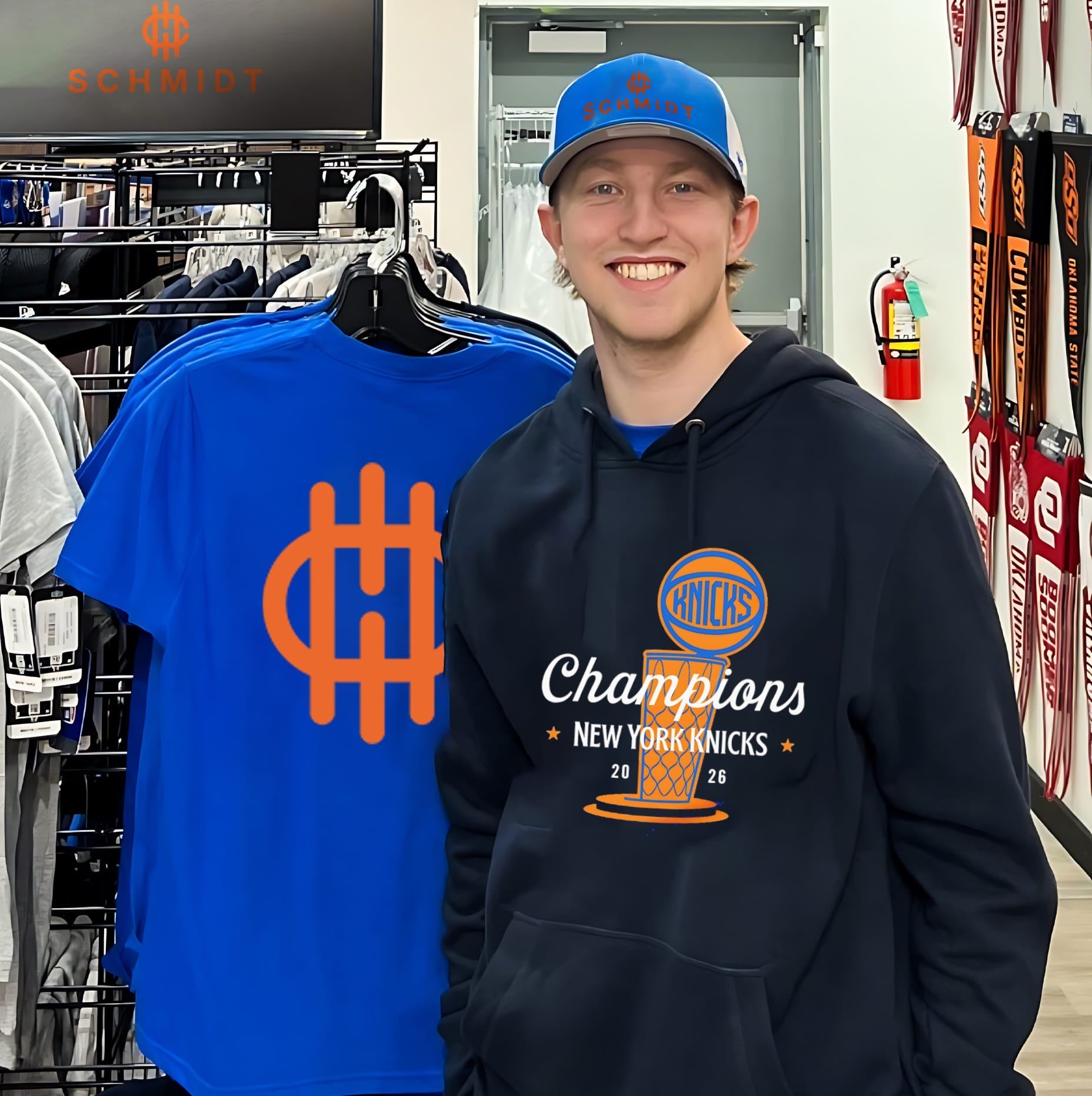 New York Knicks are Champions trophy 2026 shirt