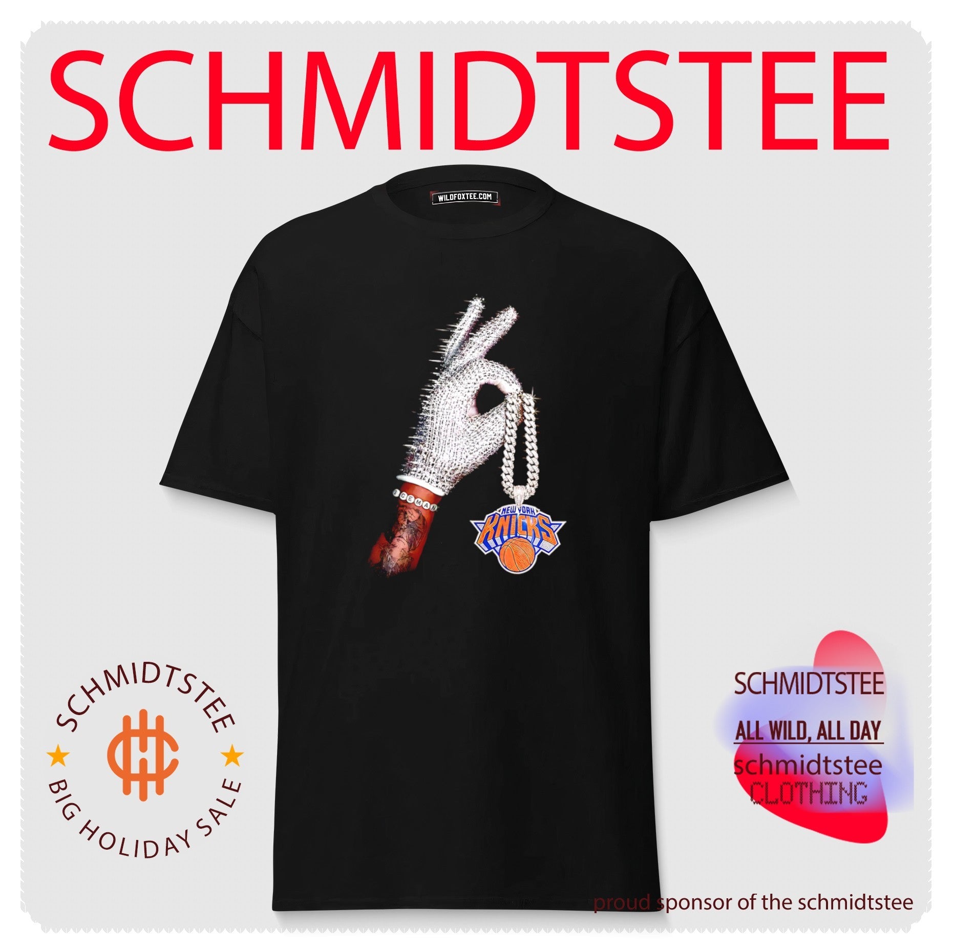 New York Knicks ft iceman graphic shirt