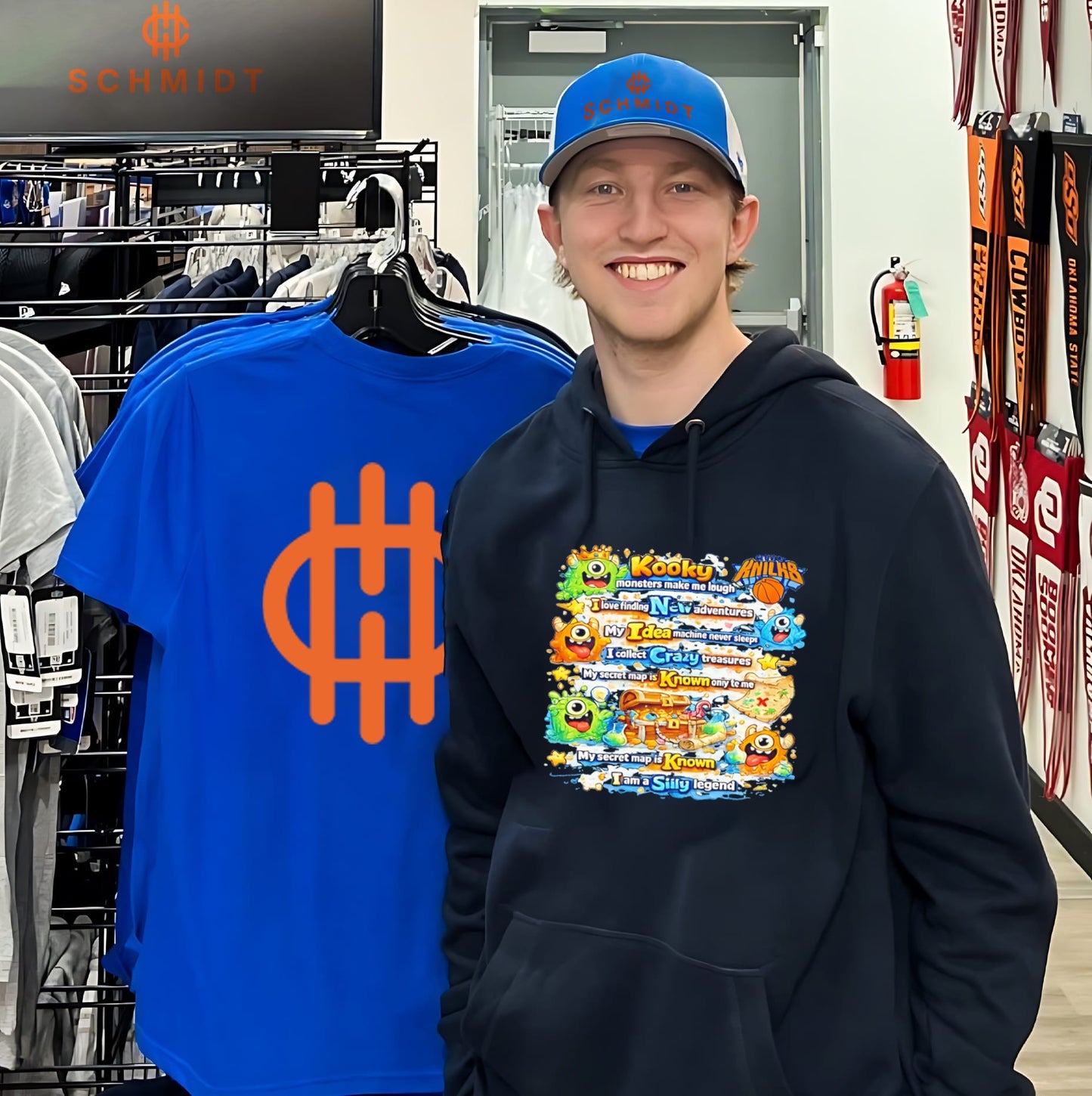 New York Knicks monster make me laugh I love finding new adventure shirt