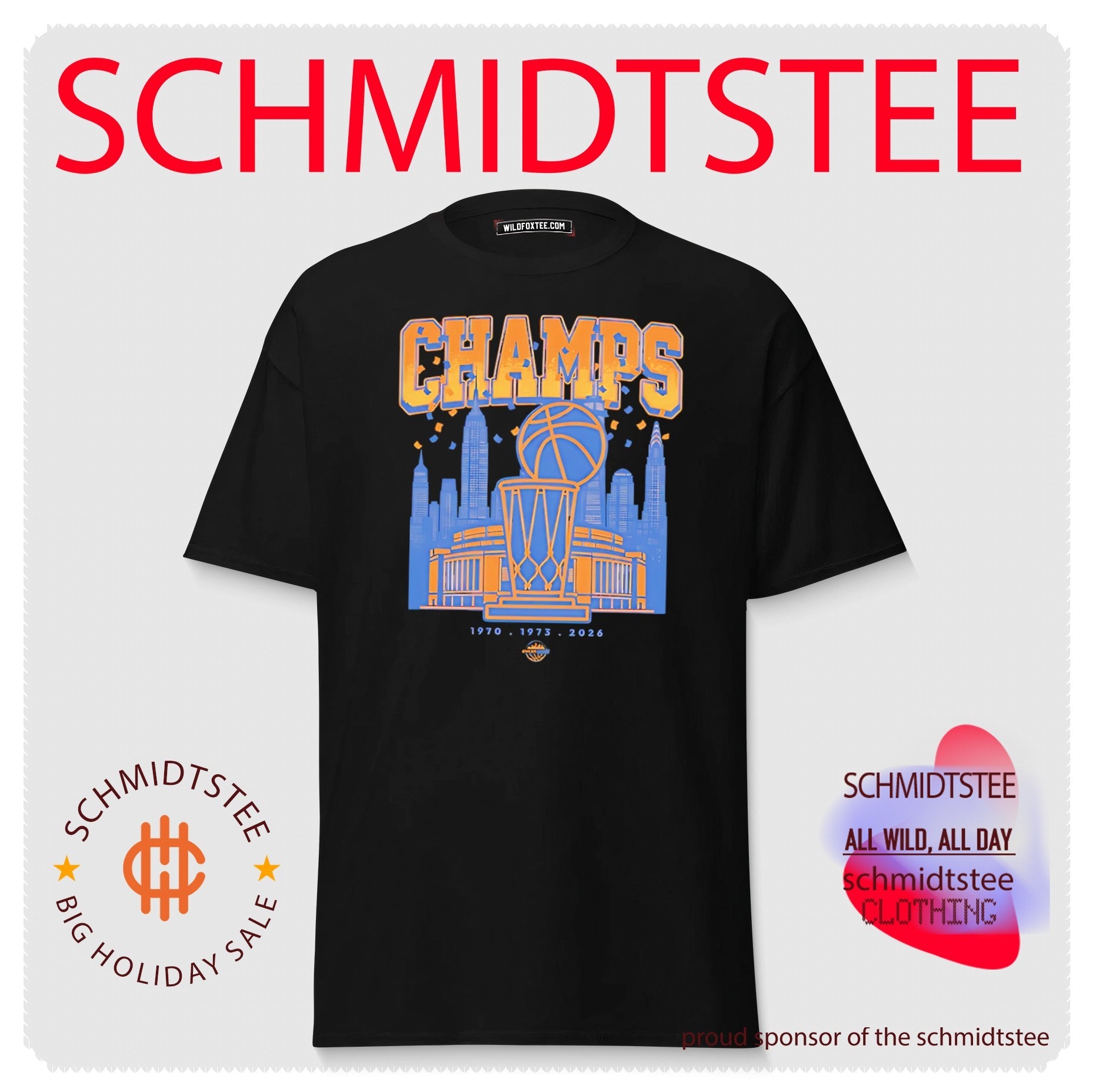 New York Knicks three times victory Champs 1970 1973 2026 vintage shirt