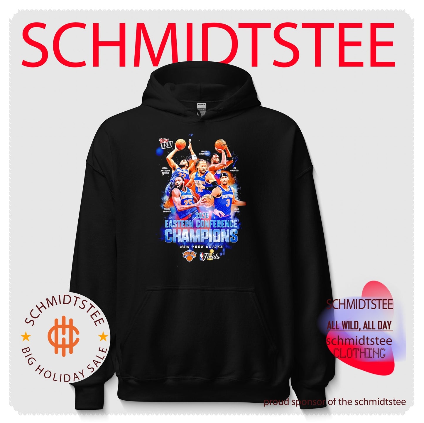 New York Knicks topps now 2026 Eastern Conference Champions shirt