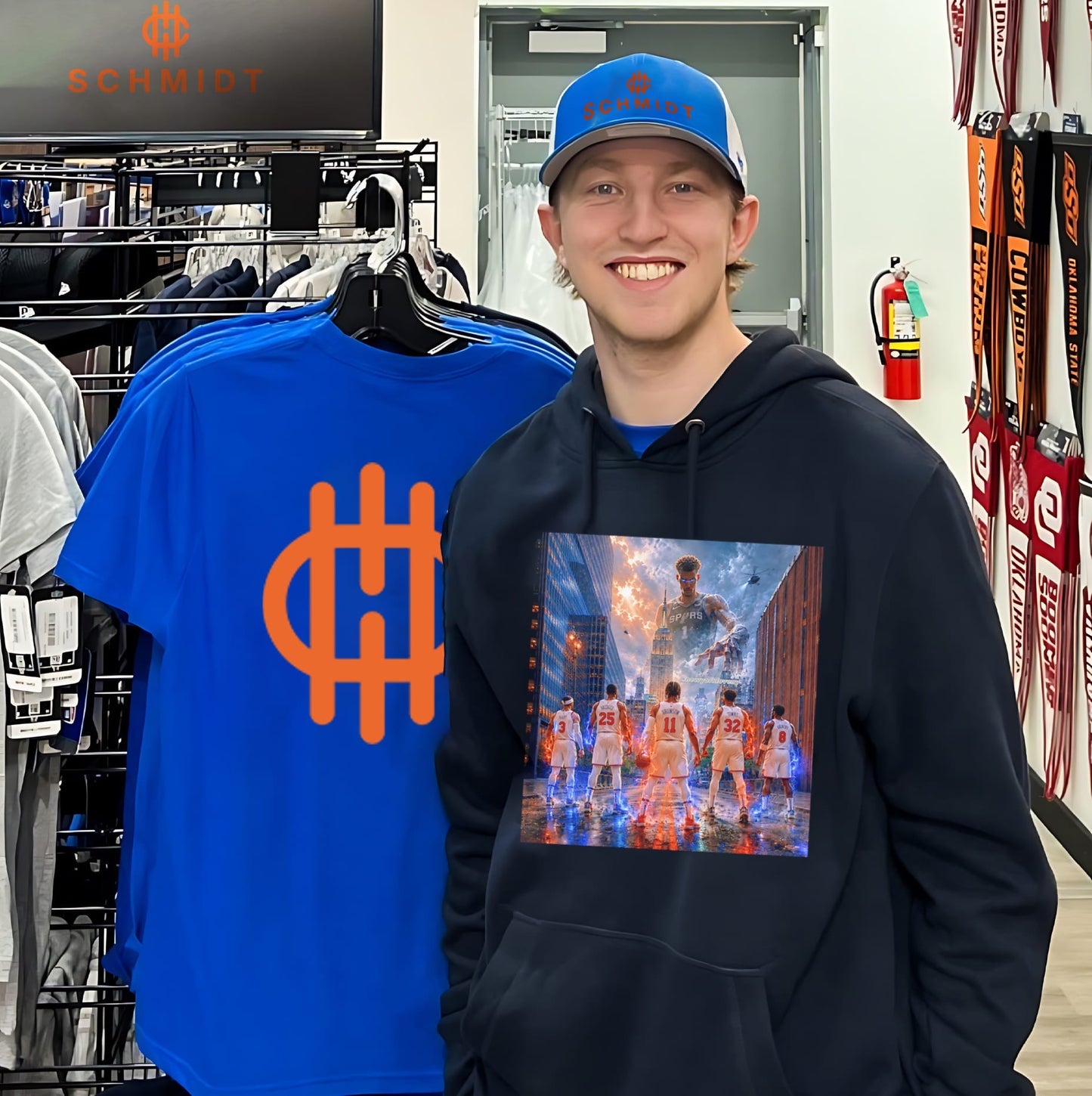 New York Knicks vs San Antonio Spurs Victor Wembanyama poster shirt