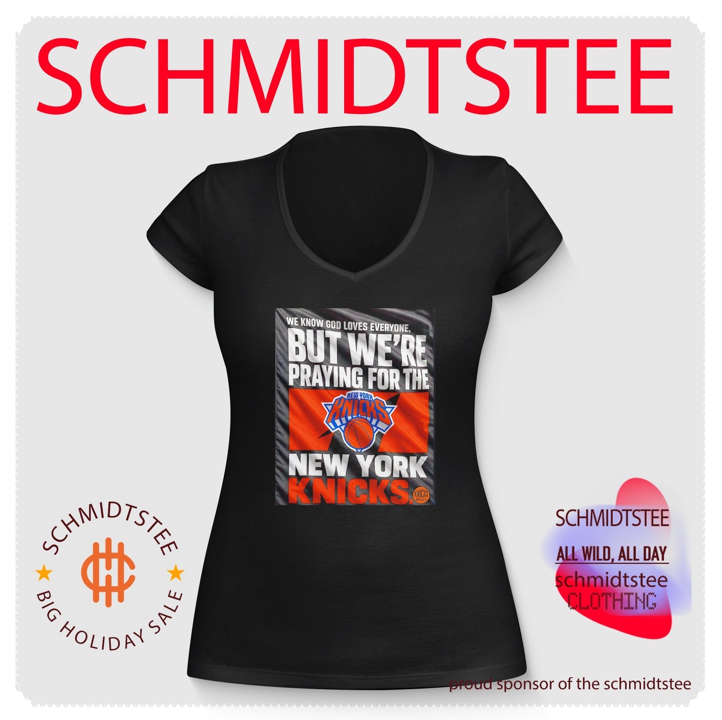 New York Knicks we know God loves everyone but we’re praying for the NY Knicks shirt