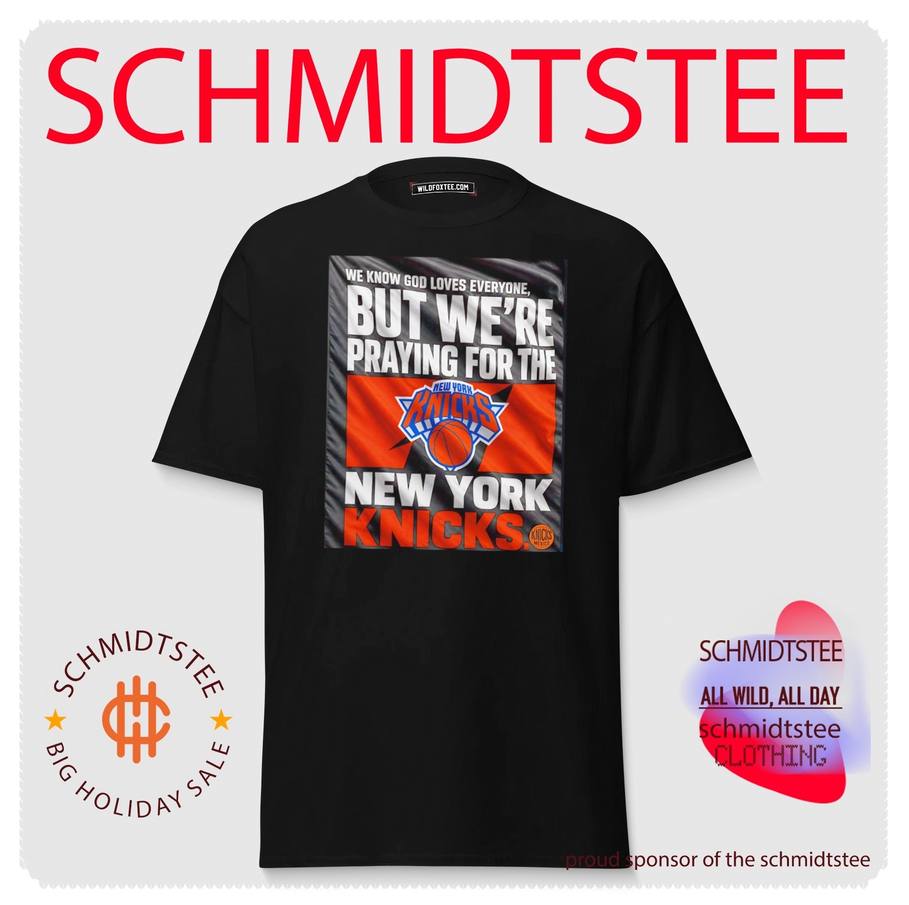 New York Knicks we know God loves everyone but we’re praying for the NY Knicks shirt