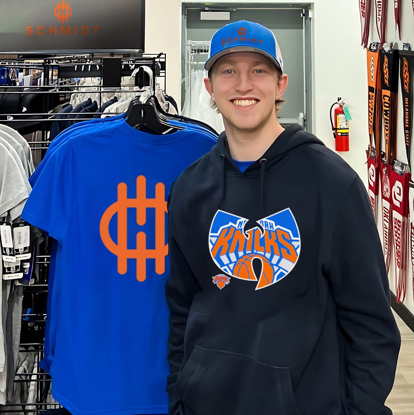 New York Knicks x Wu-Tang 2026 logo shirt