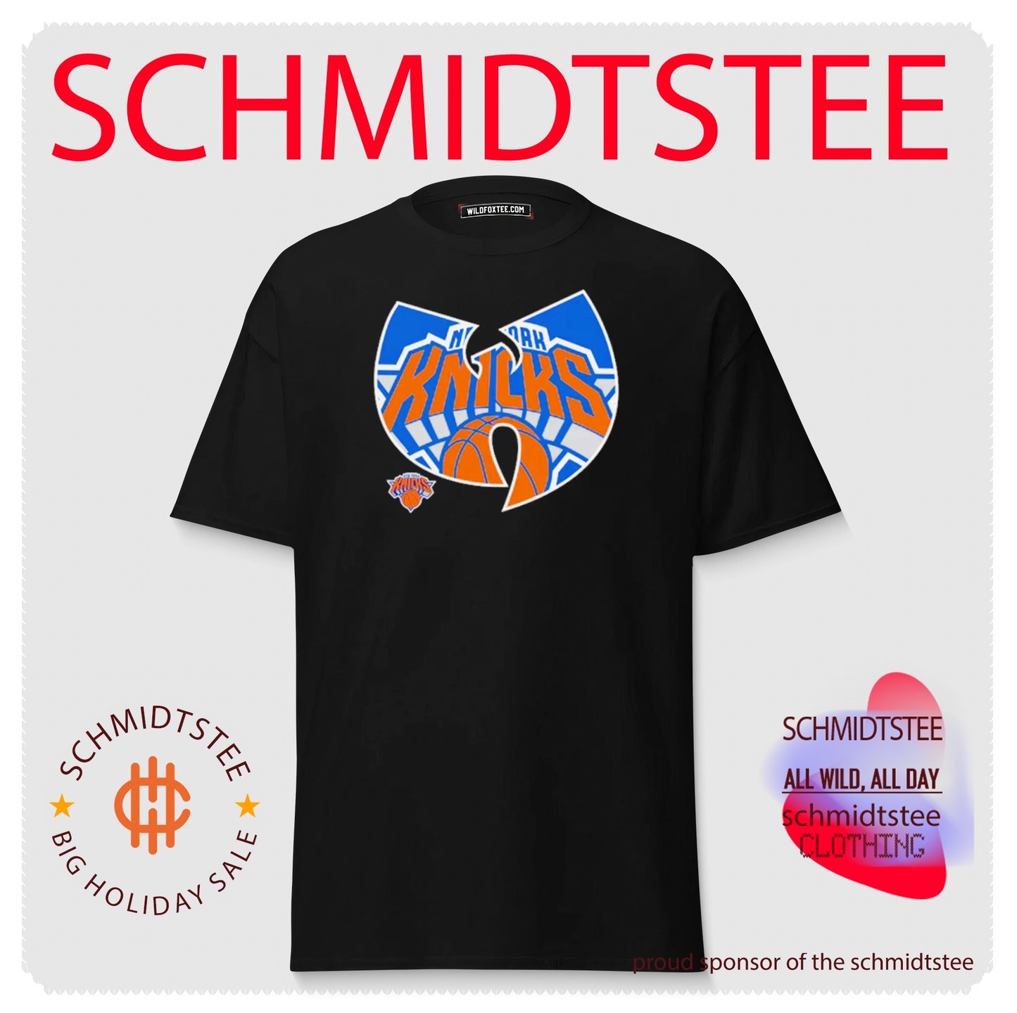 New York Knicks x Wu-Tang 2026 logo shirt