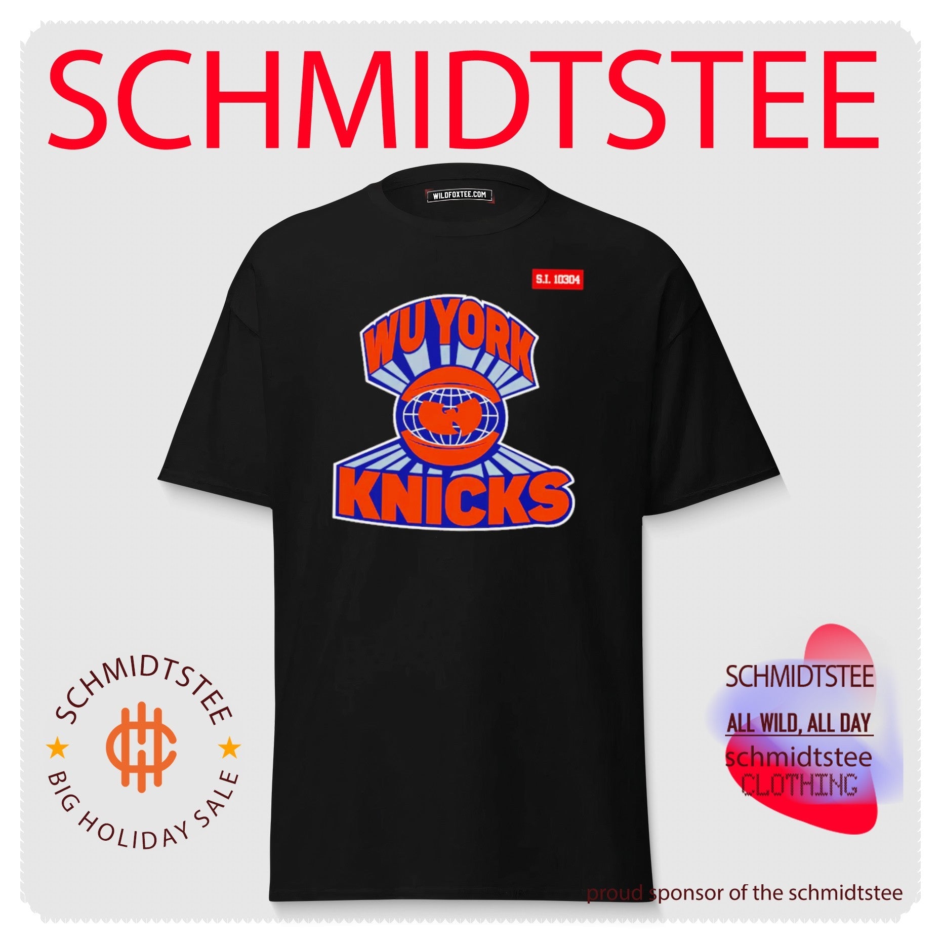 New York Knicks x Wu-Tang Wu York 2026 logo shirt