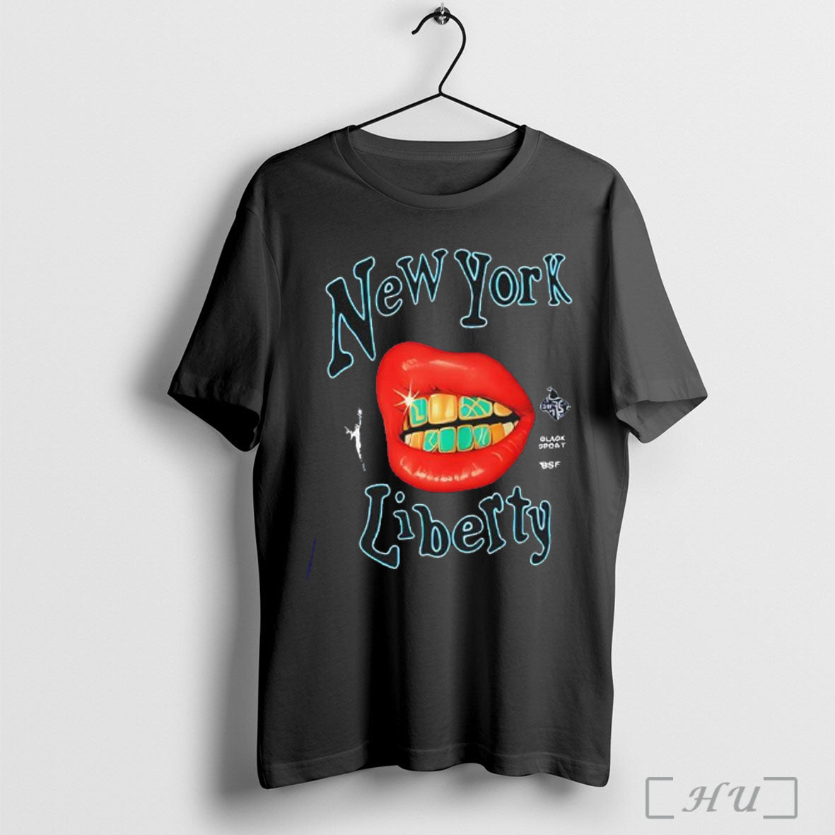 New York Liberty Black Spot 2025 T Shirt