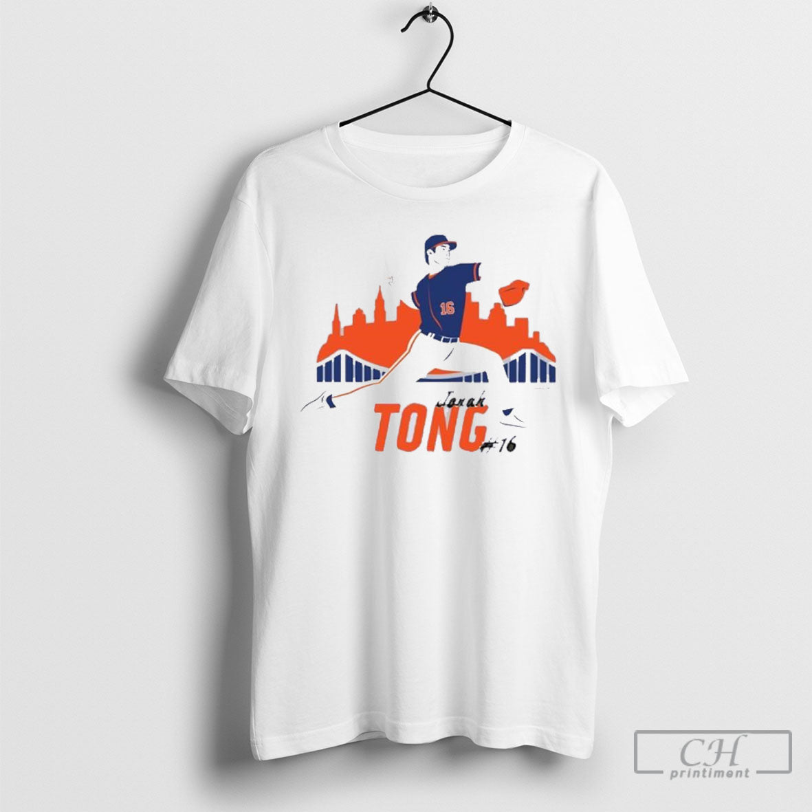 New York Mets Jonah Tong 16 Player