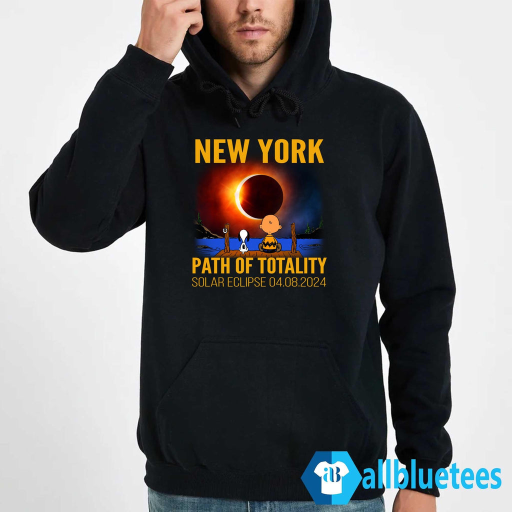 New York Path of Totality Solar Eclipse April 8 2024 Shirt