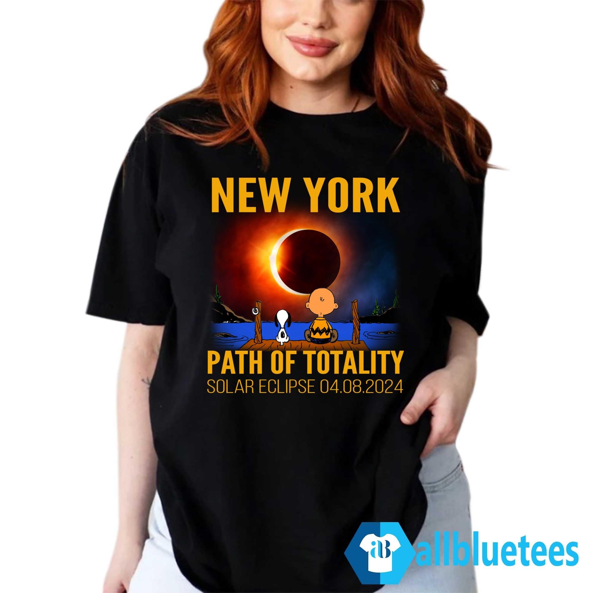 New York Path of Totality Solar Eclipse April 8 2024 Shirt