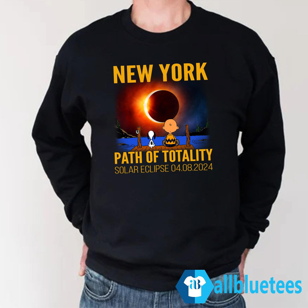 New York Path of Totality Solar Eclipse April 8 2024 Shirt