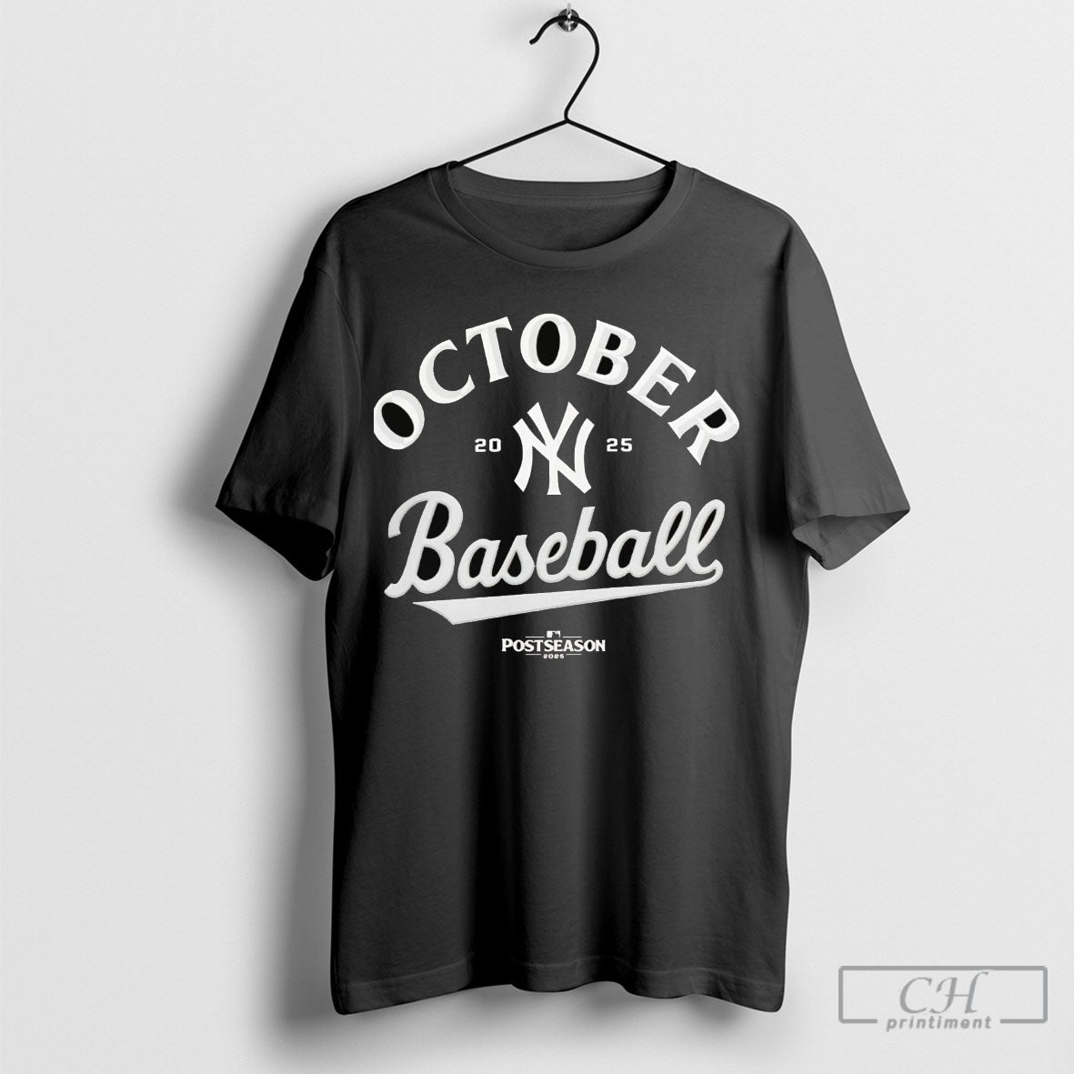New York Yankees October Baseball 2025 Mlb Postseason Shirt Sweater