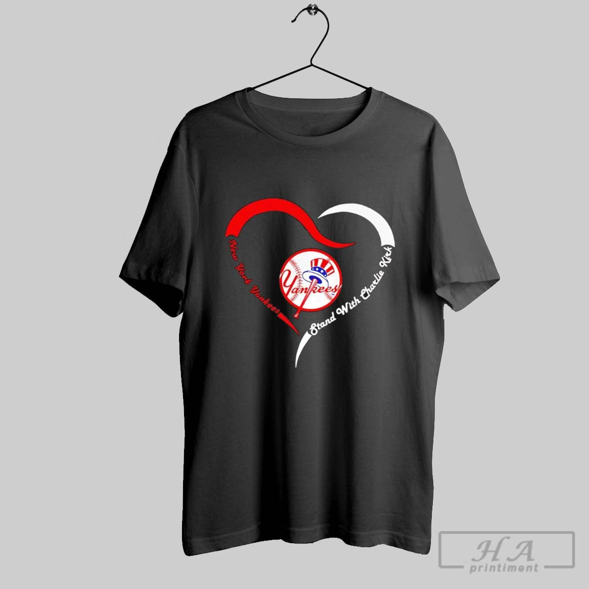 New York Yankees Stand With Charlie Strong Heart Memorial