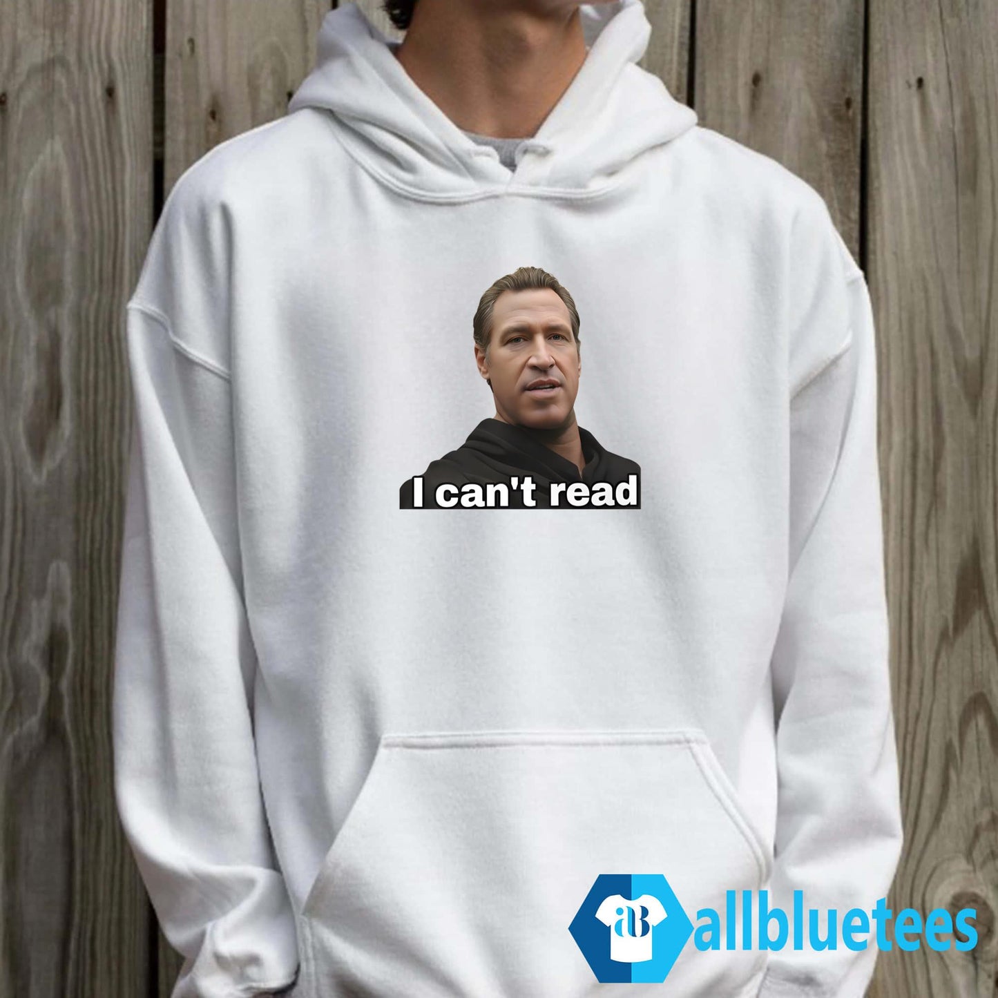 Newsom I Can’t Read Shirt