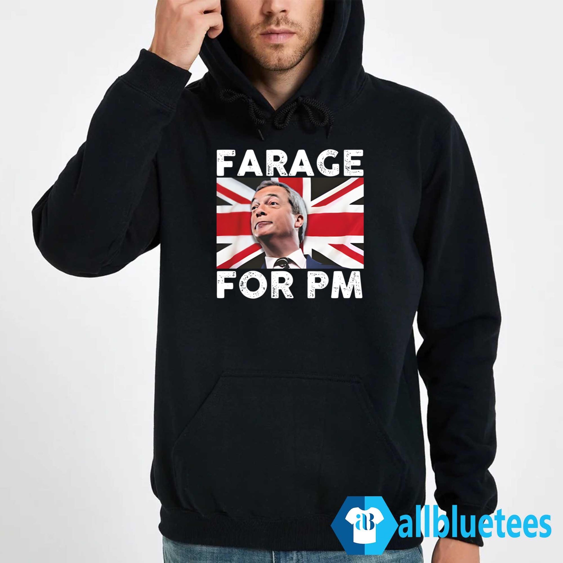 Nigel Farage Farage For PM Britain Flag Shirt