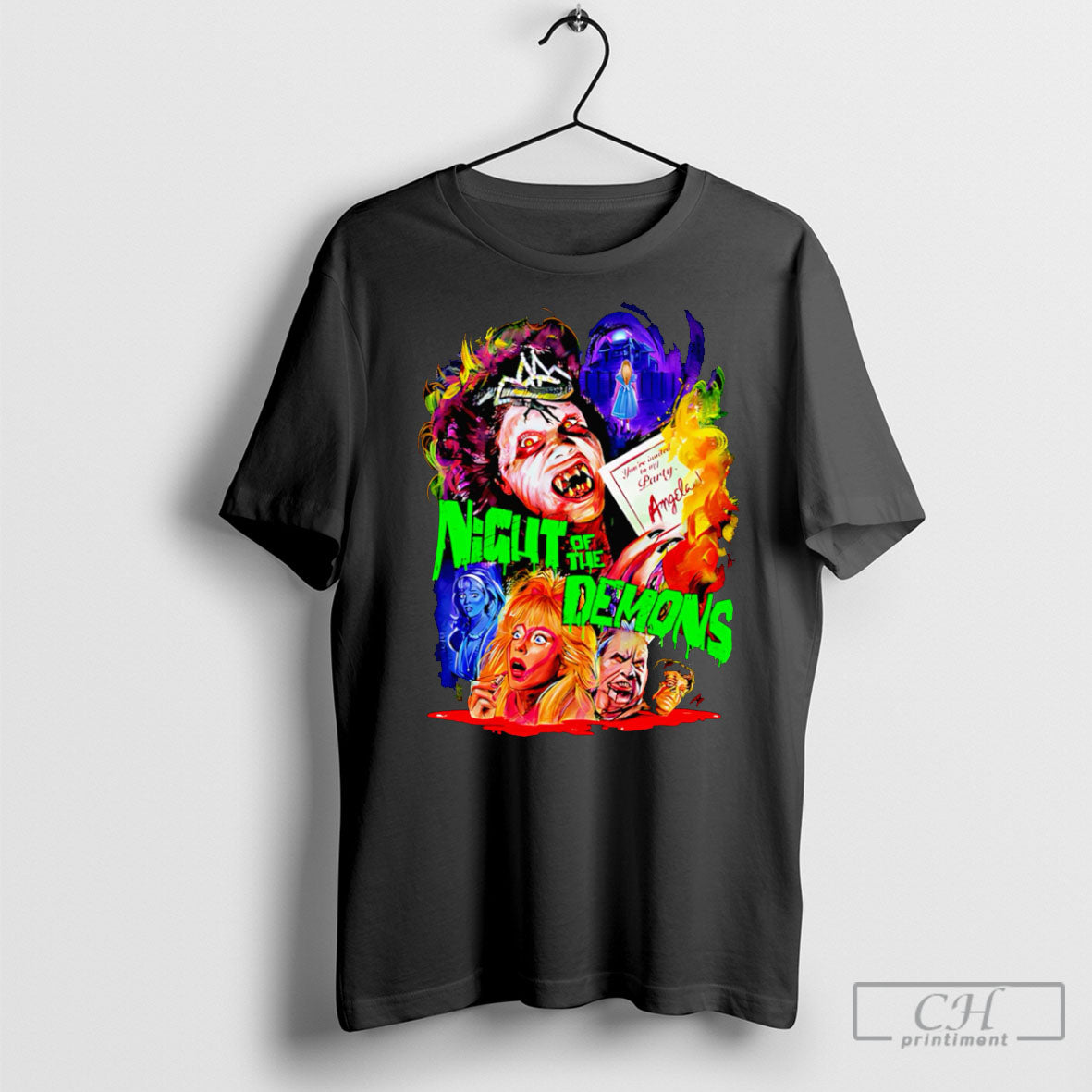 Night Of The Demons The Partys Just Begun Shirt