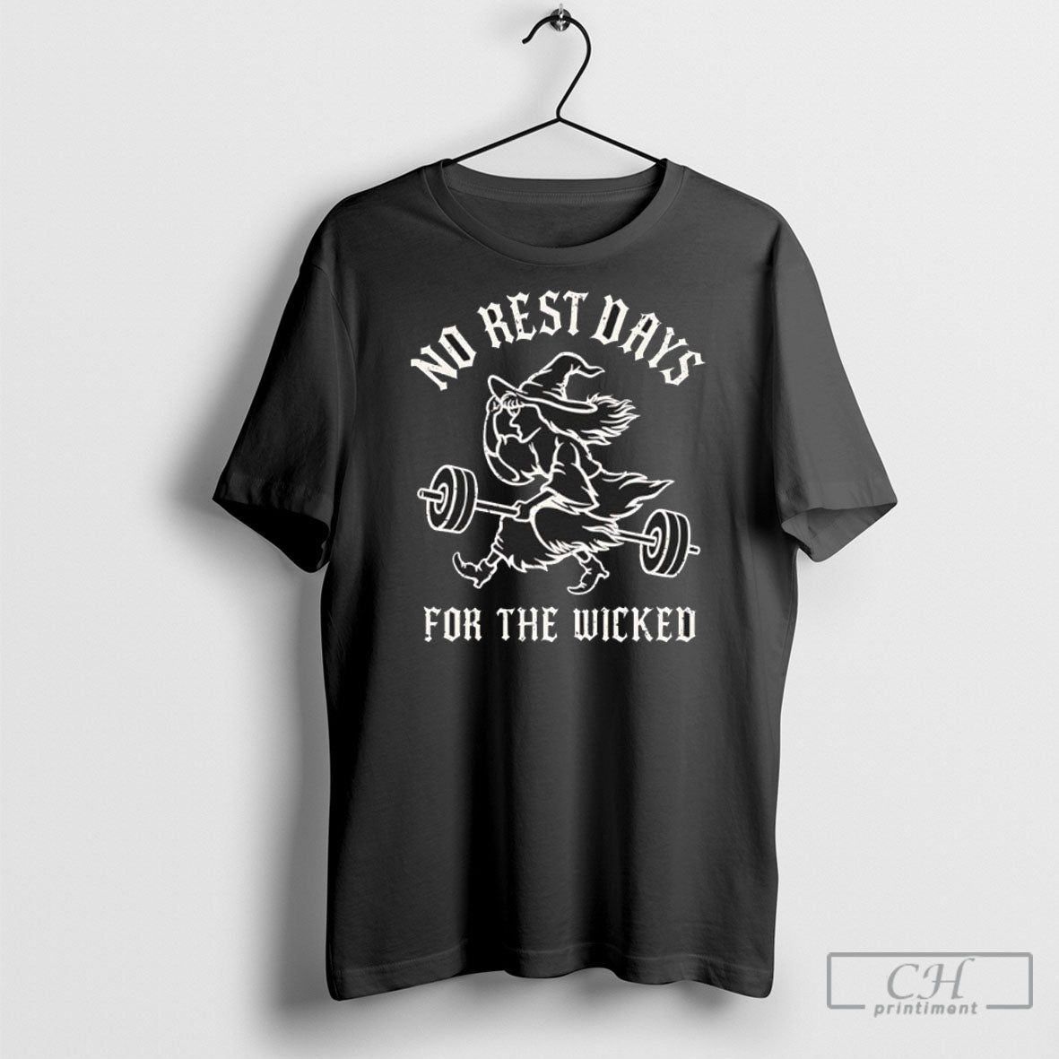 No Rest Days For The Wicked Gym Lover Halloween Shirt Sweater