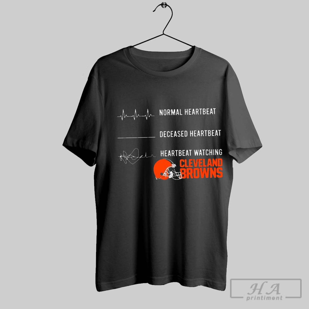 Normal Heartbeat Deceased Heartbeat Heartbeat Watching Cleveland Browns 2024
