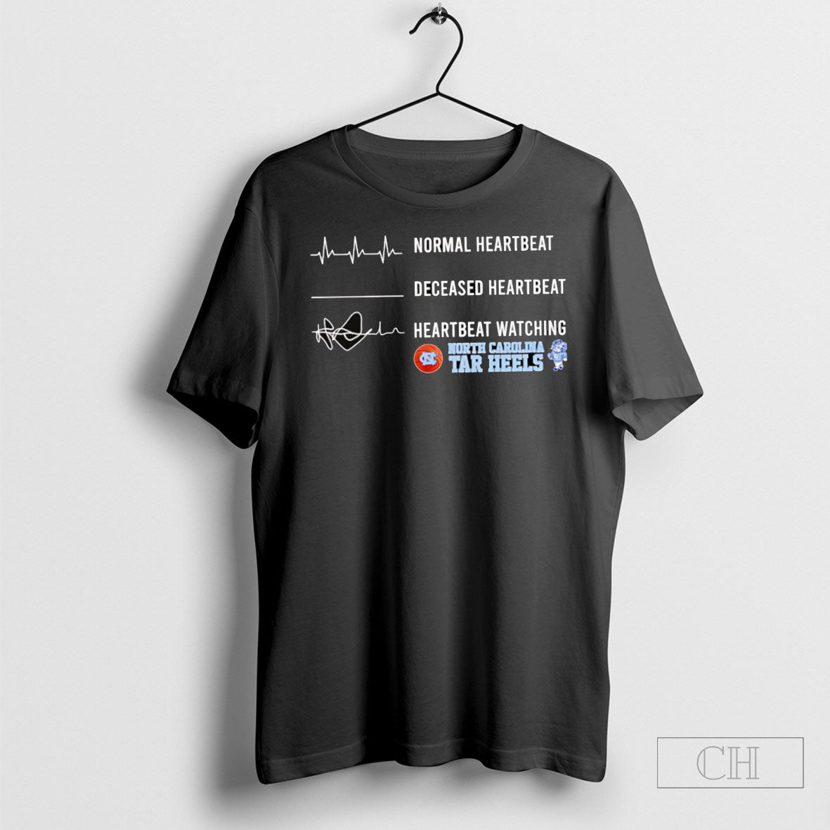 Normal Heartbeat Deceased Heartbeat Heartbeat Watching North Carolina Tar Heels