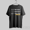 Normal Heartbeat Deceased Heartbeat Heartbeat Watching Prirates Classic Mens T Shirt