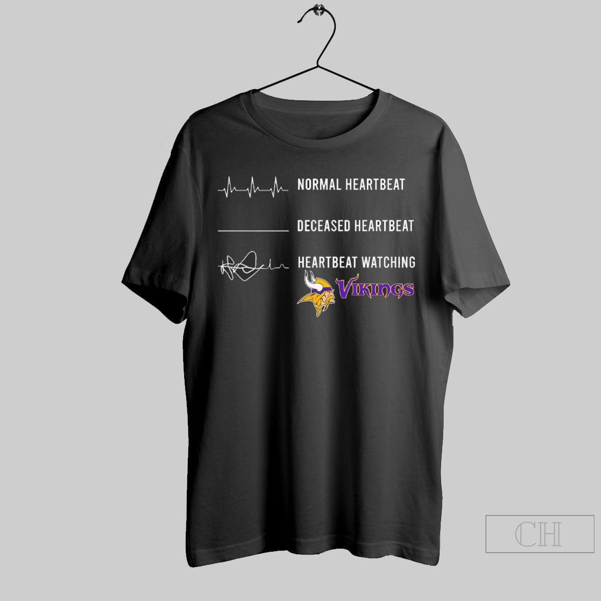 Normal Heartbeat Deceased Heartbeat Heartbeat Watching Viking Minnesota