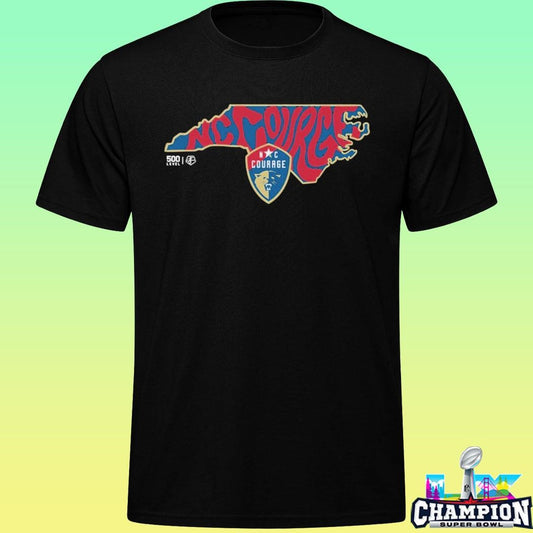 North Carolina Courage Groovy State Shirt