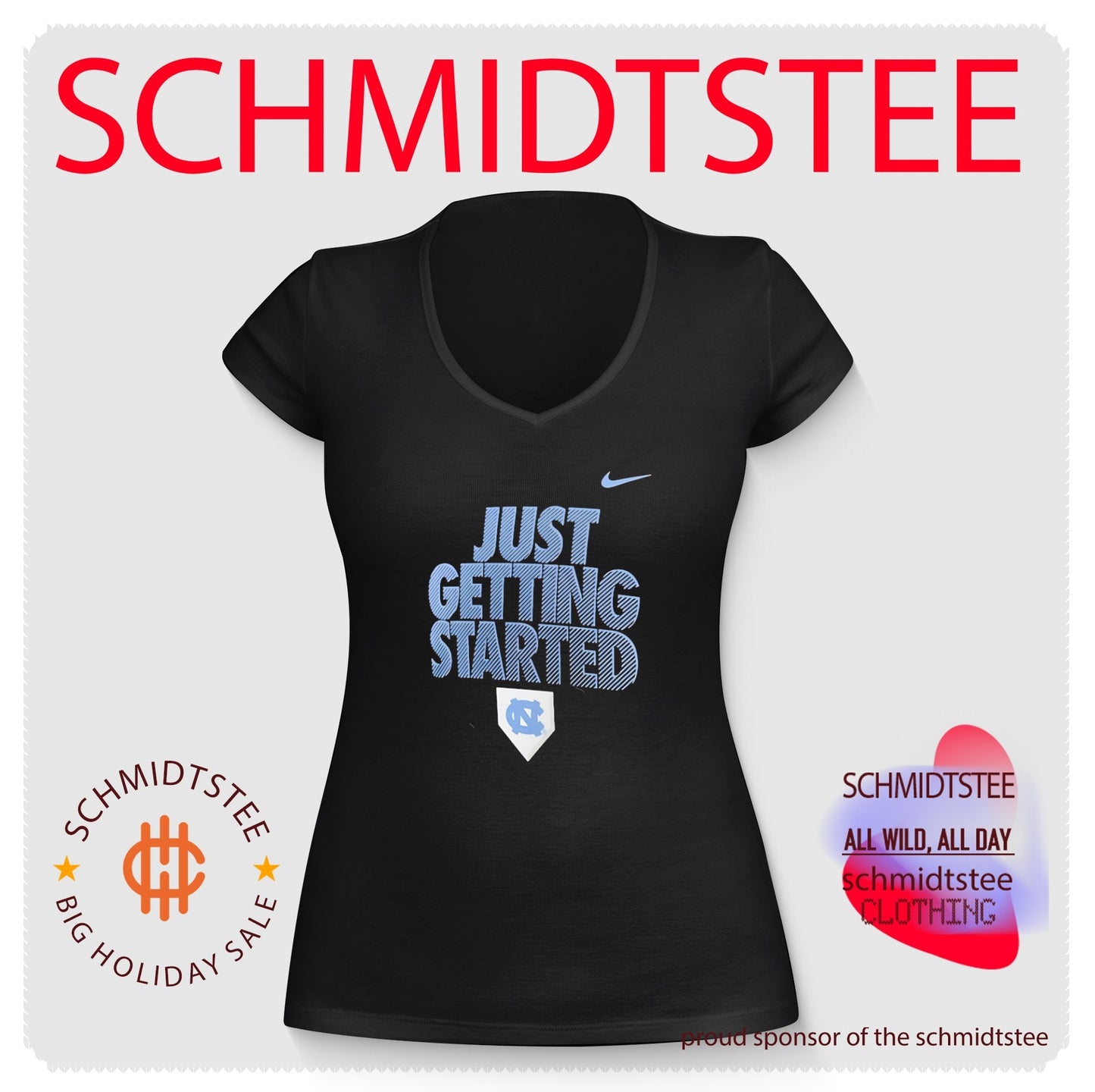 North Carolina Tar Heels just getting started shirt