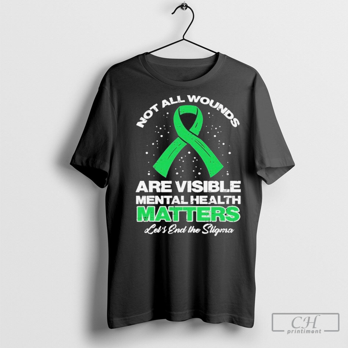 Not All Wounds Visible Mental Health Matters Aware Women
