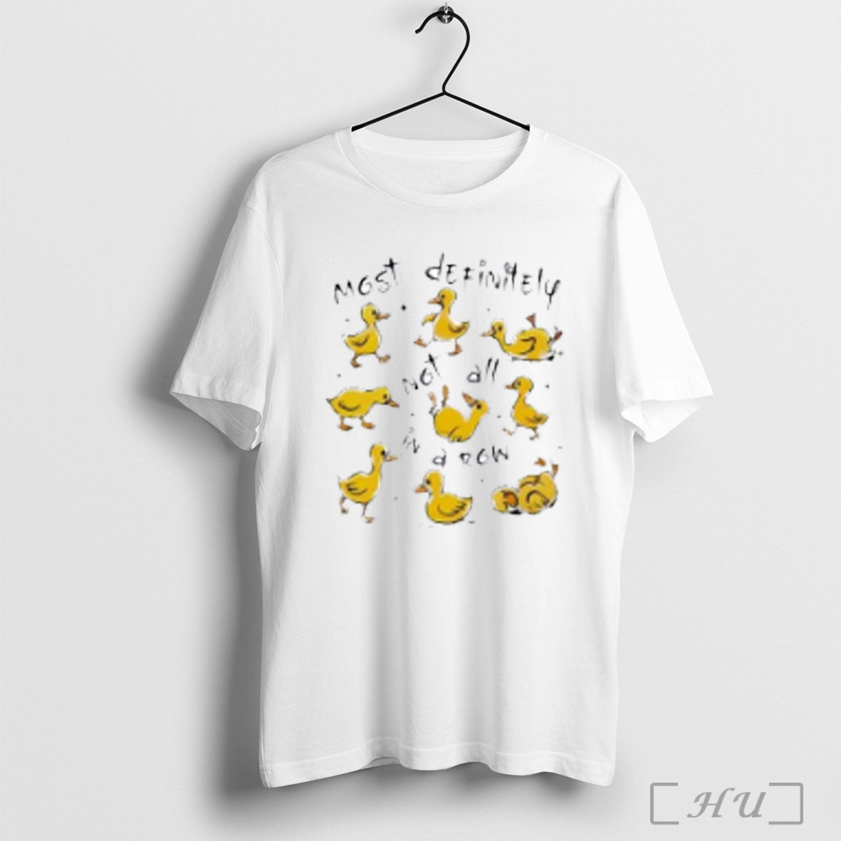 Not All In A Row Duck Cartoon T Shirt Sweatshirt Png