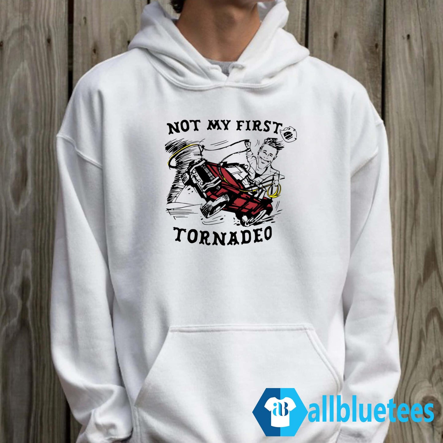 Glen Powell Not My First Tornado Shirt